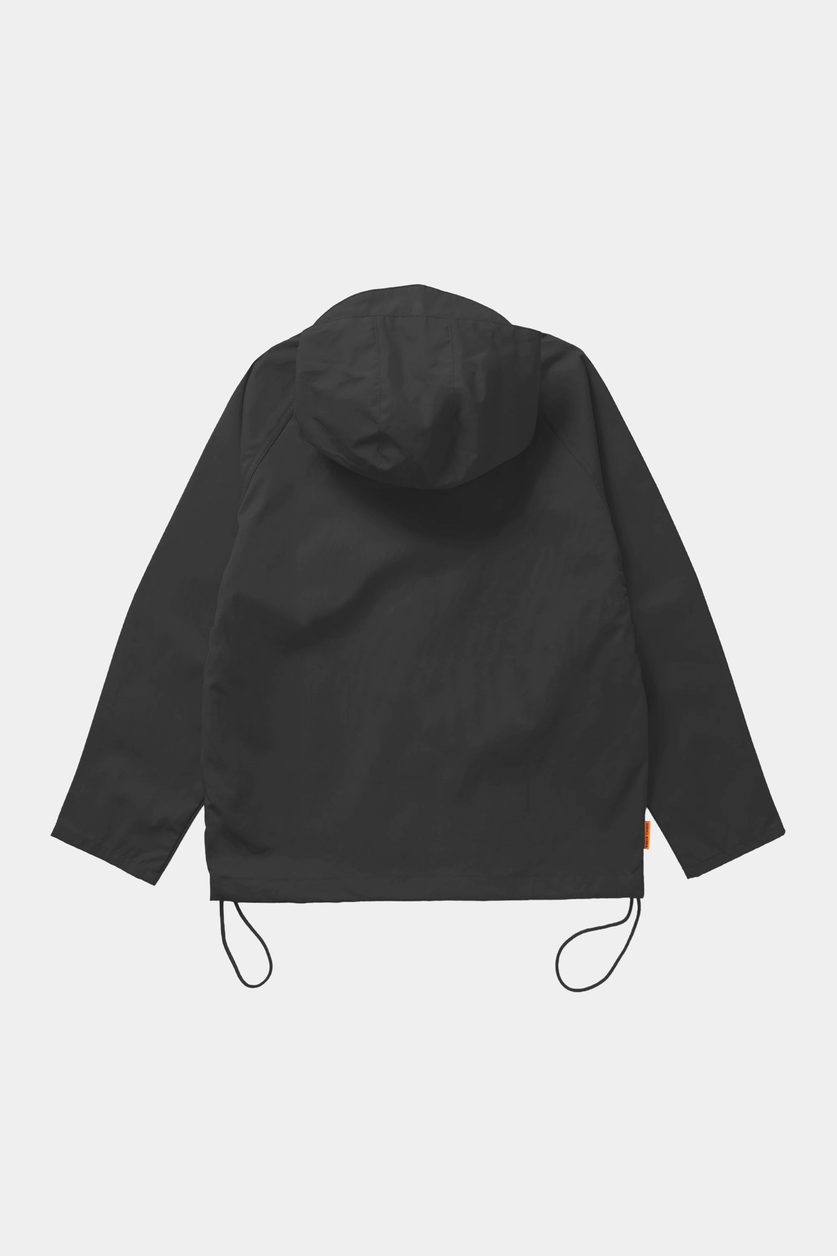 WAXED COTTON ALLOTMENT PARKA - Black