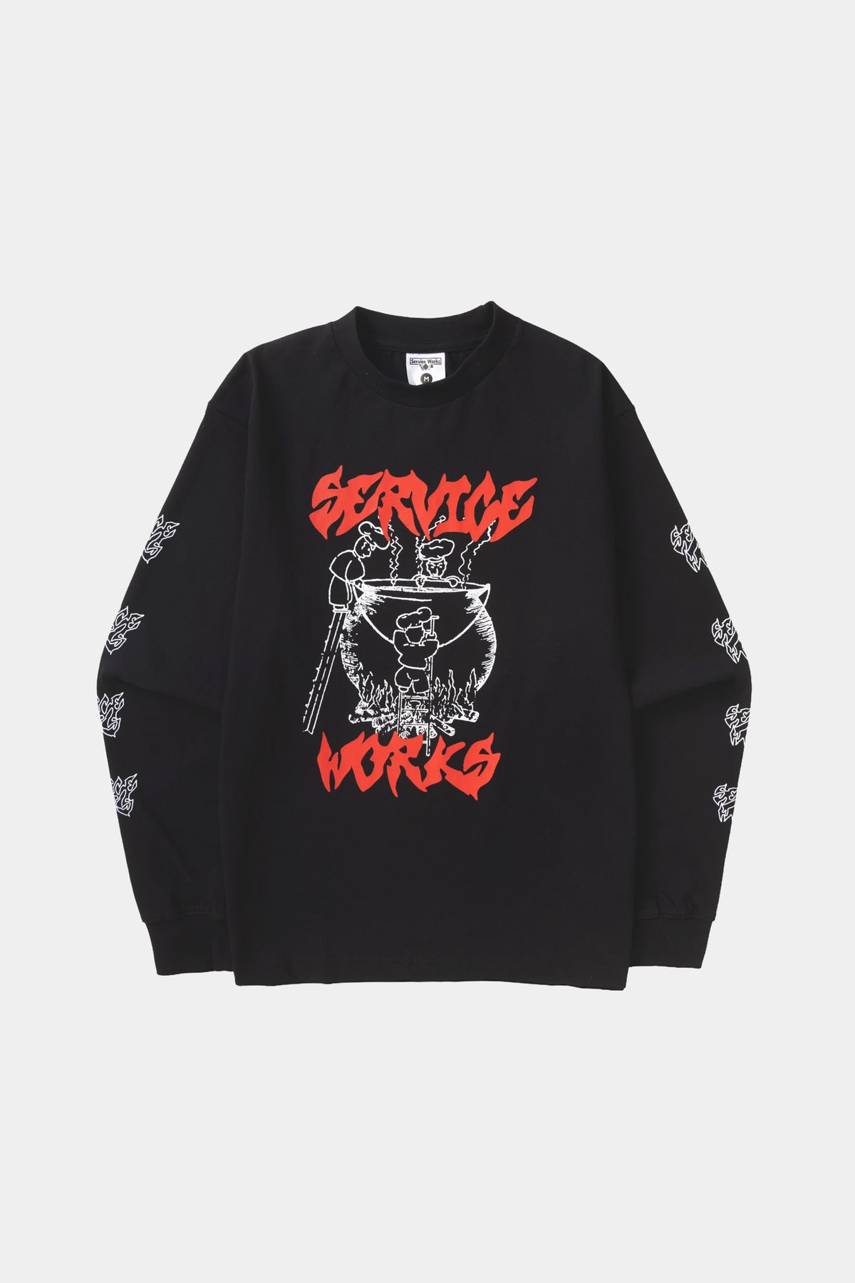 BOILING POINT LS TEE - Black