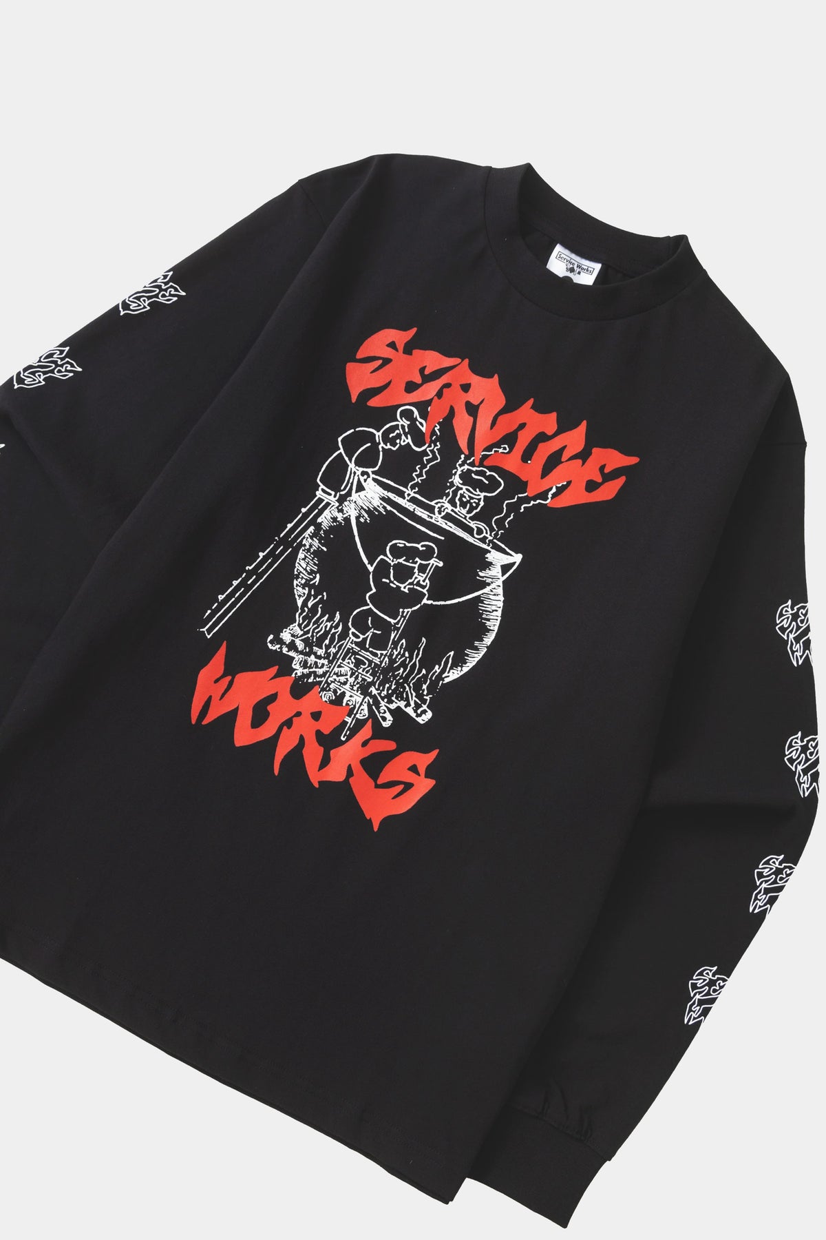 BOILING POINT LS TEE - Black