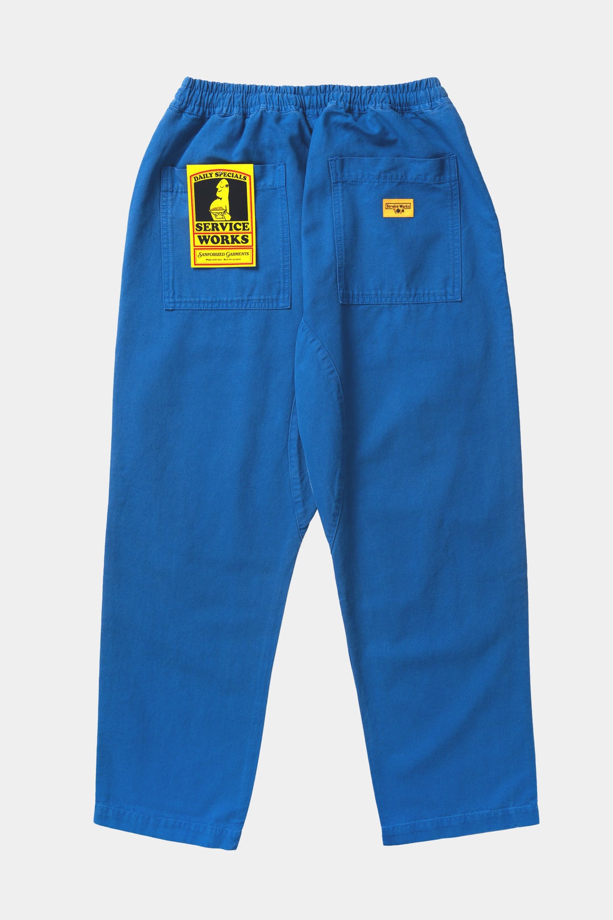 CANVAS CHEF PANTS - Cobalt