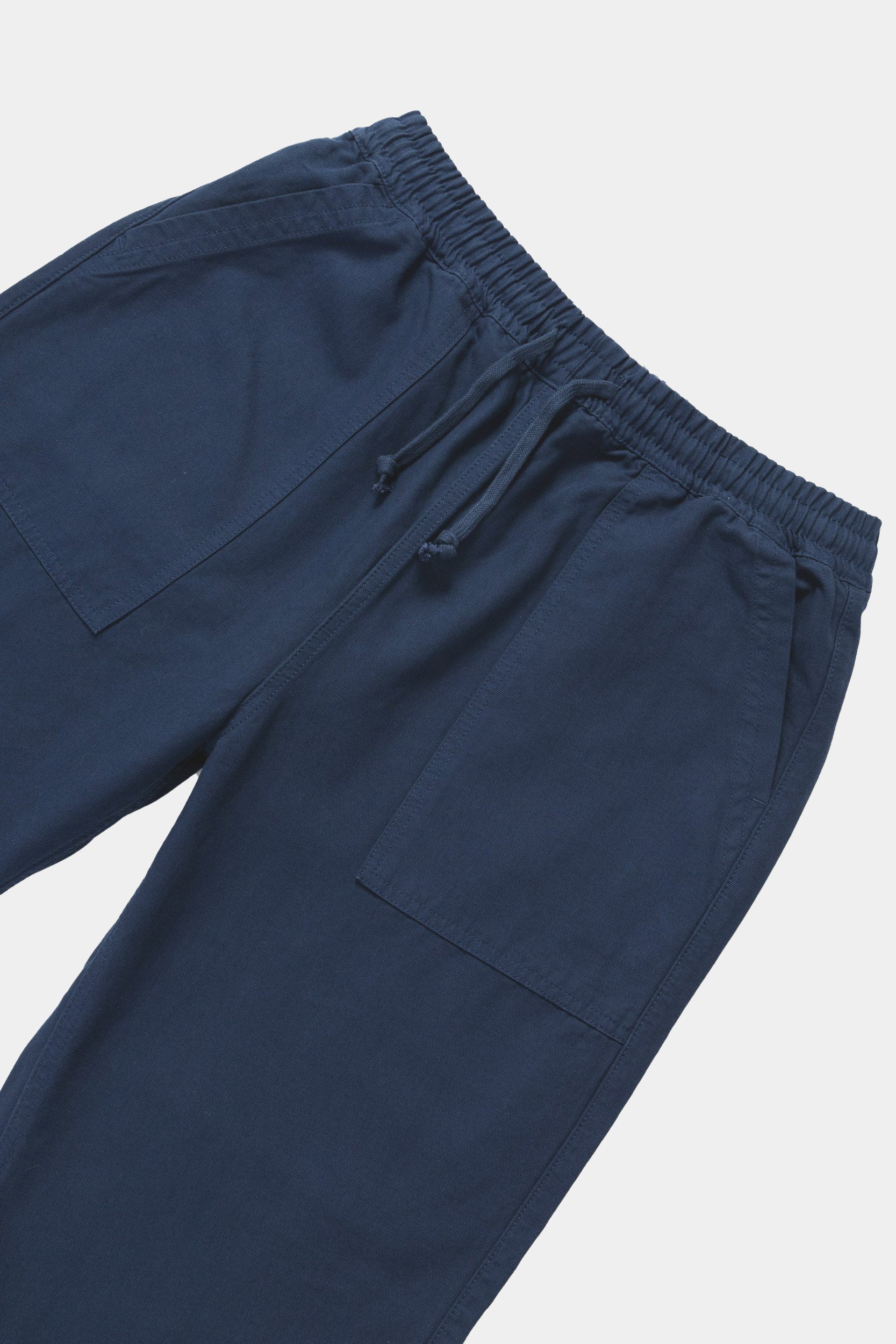 CANVAS CHEF PANTS - Dark navy