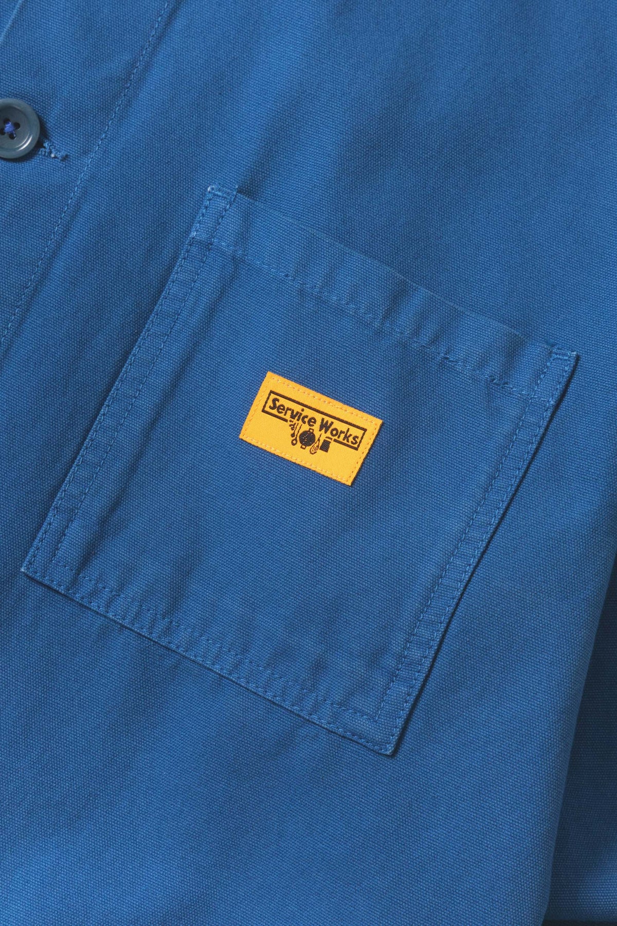 CANVAS CHORE SHIRT - Cobalt
