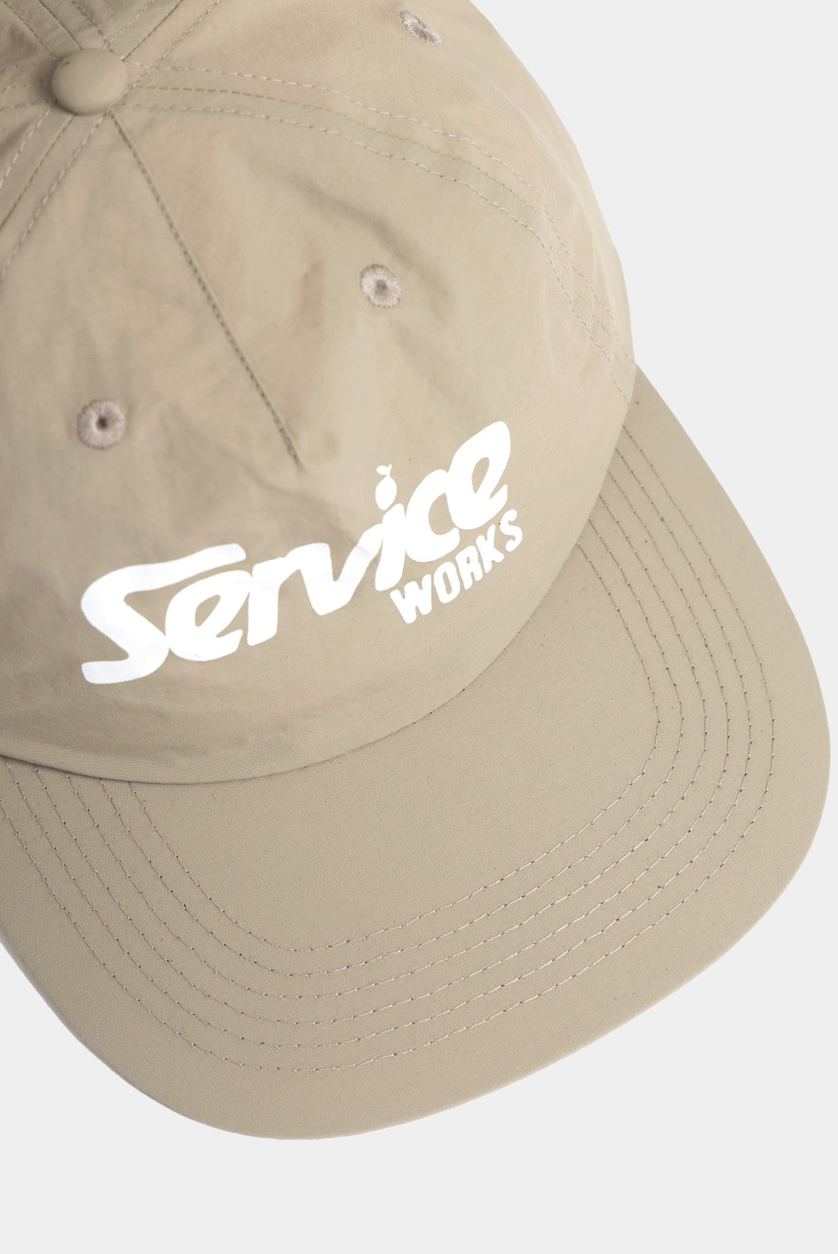 NYLON DRIVERS CAP - Khaki