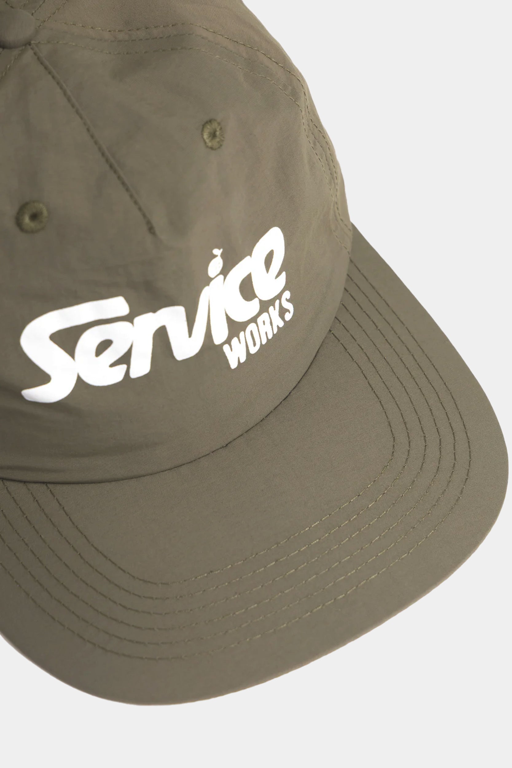 NYLON DRIVERS CAP - Olive