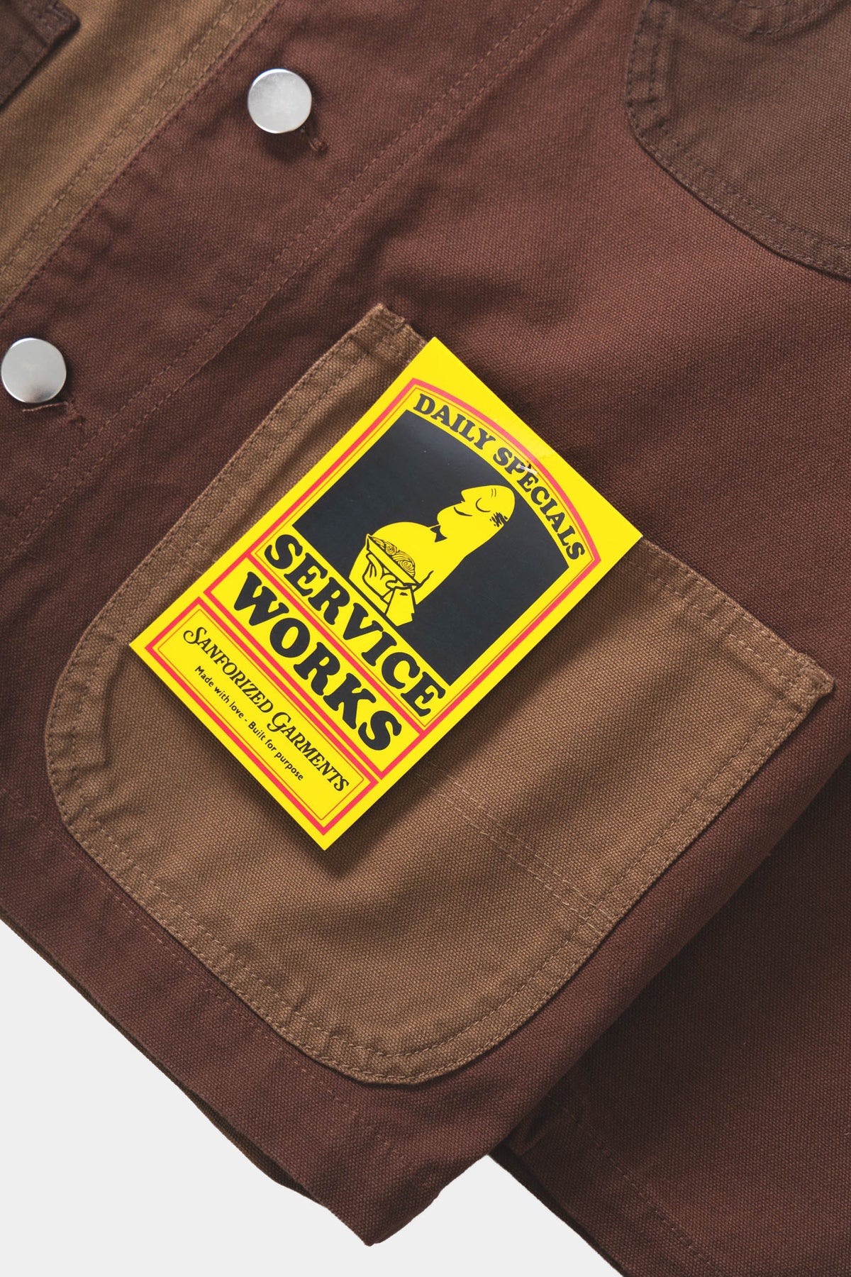 PATCHWORK COVERALL 2.0 - Brown