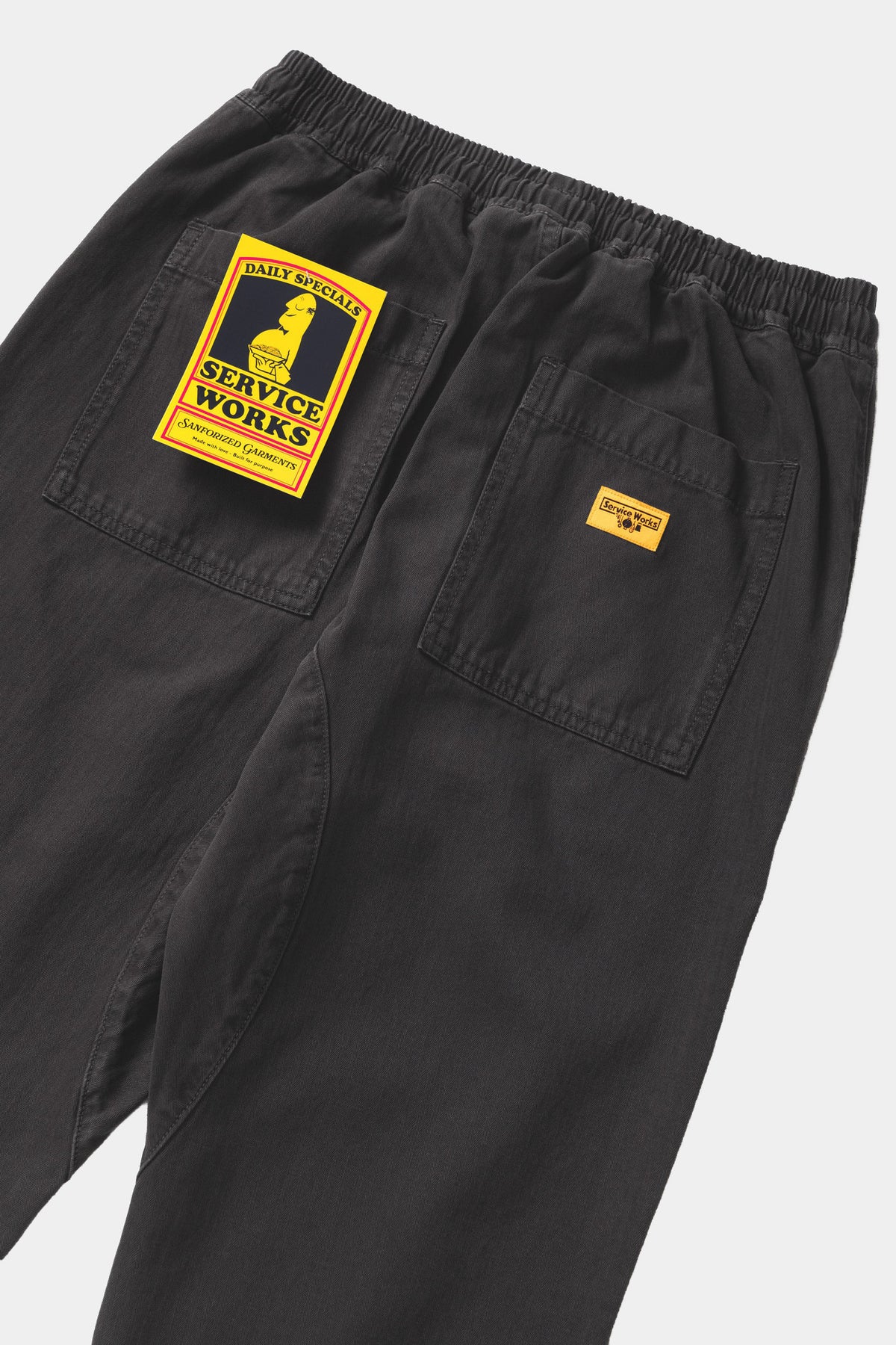 PIGMENT HBT CHEF PANT - Black