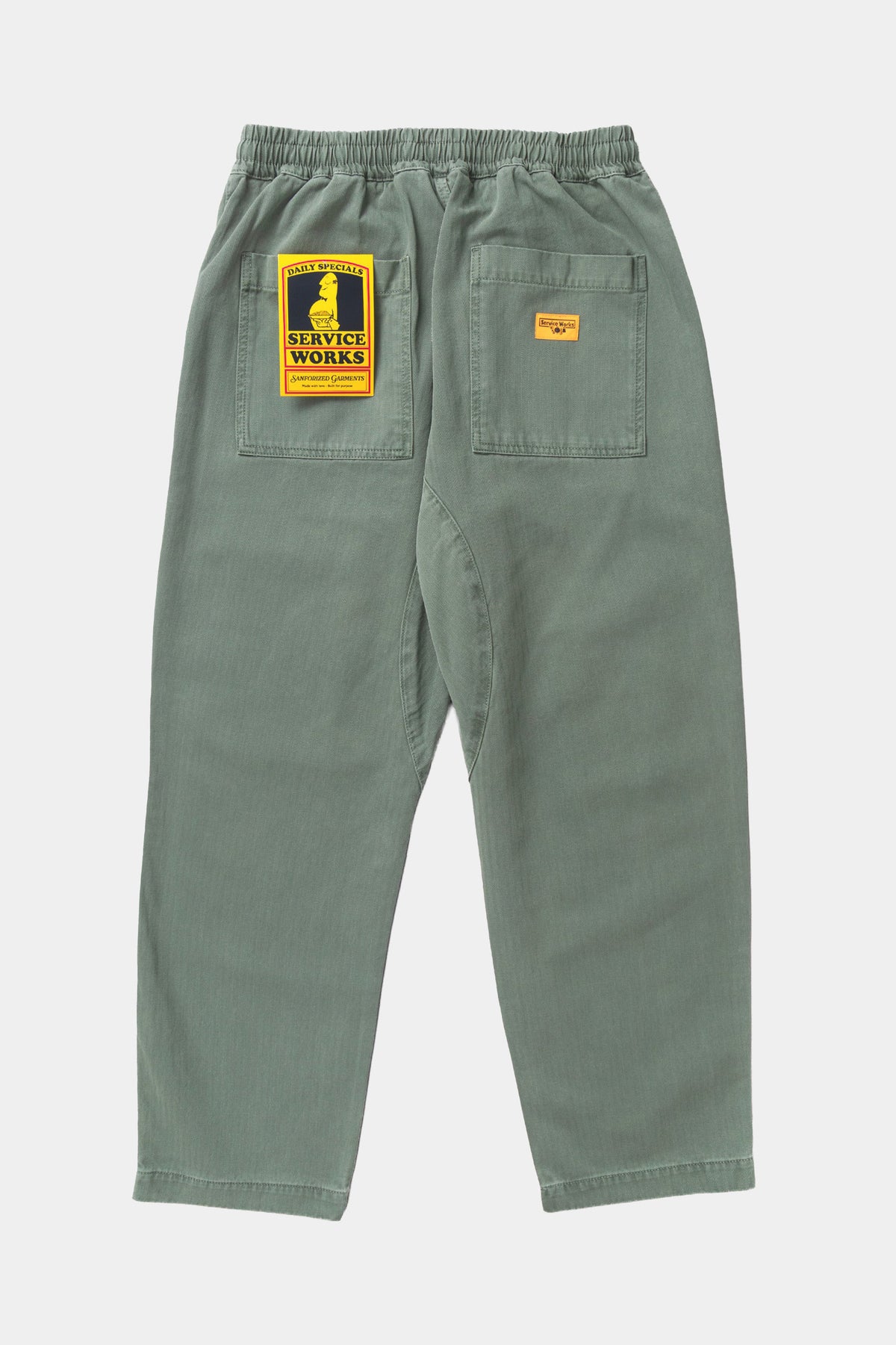 PIGMENT HBT CHEF PANT - Olive