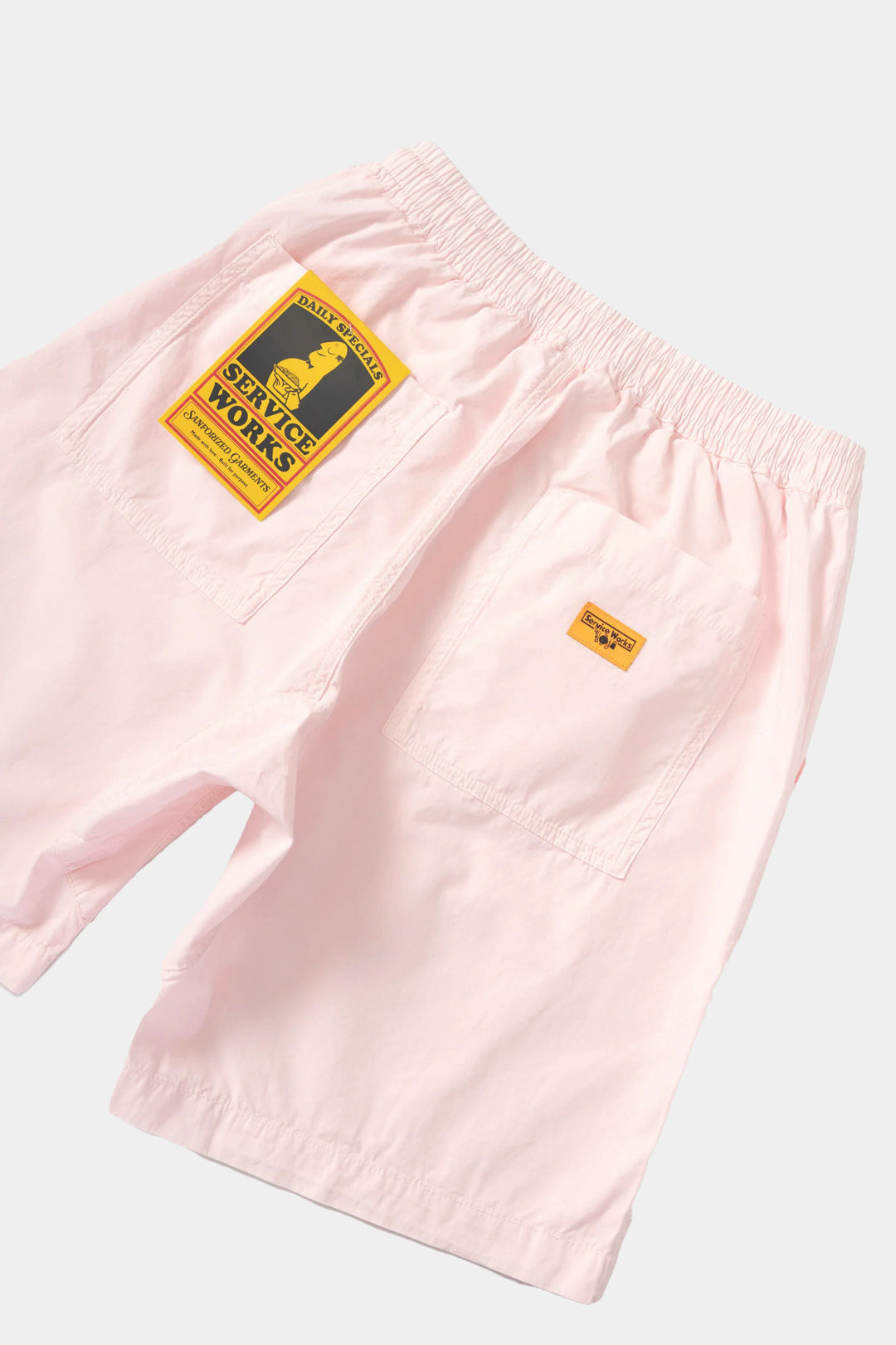 POPLIN CHEF SHORTS - Dusty pink