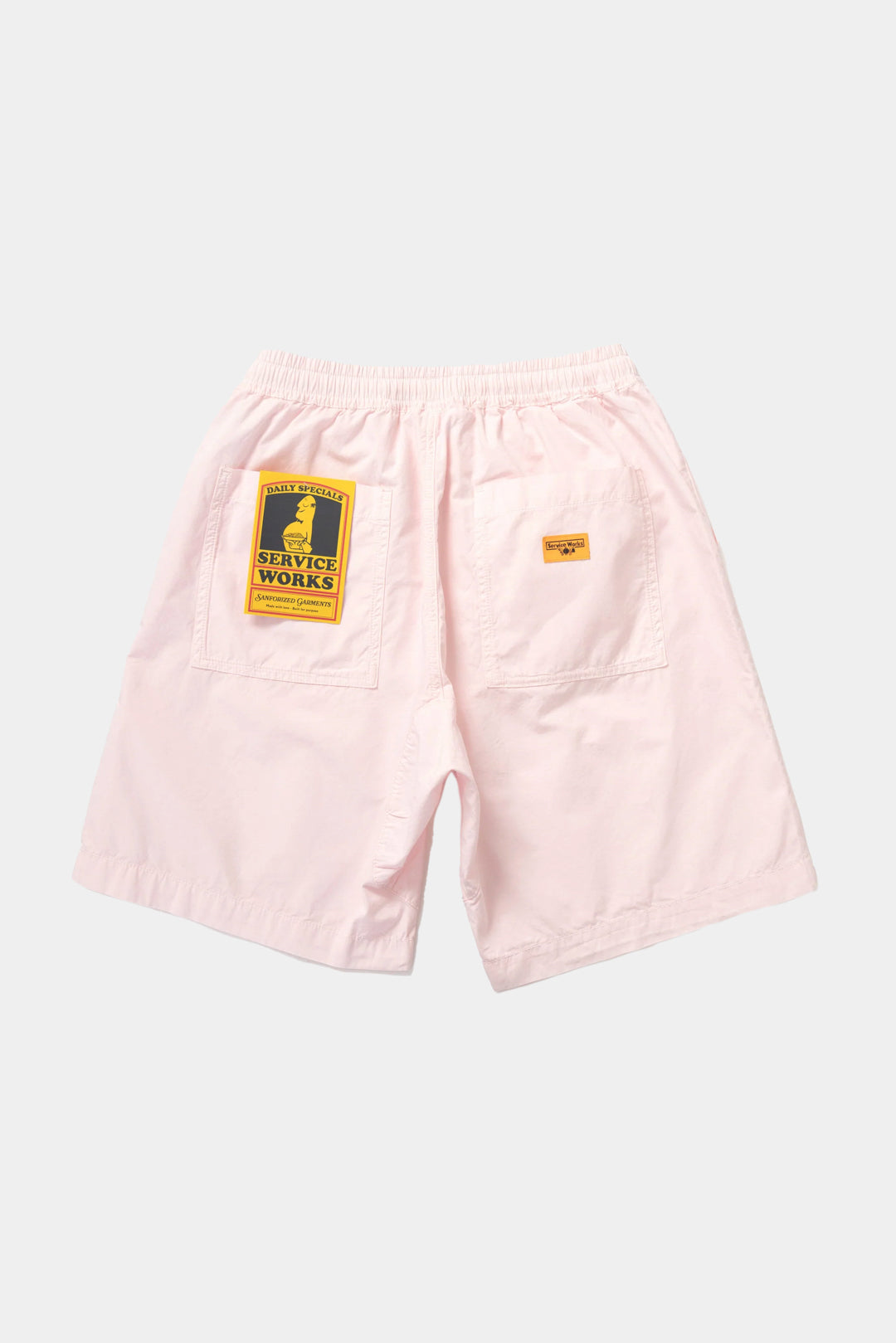 POPLIN CHEF SHORTS - Dusty pink