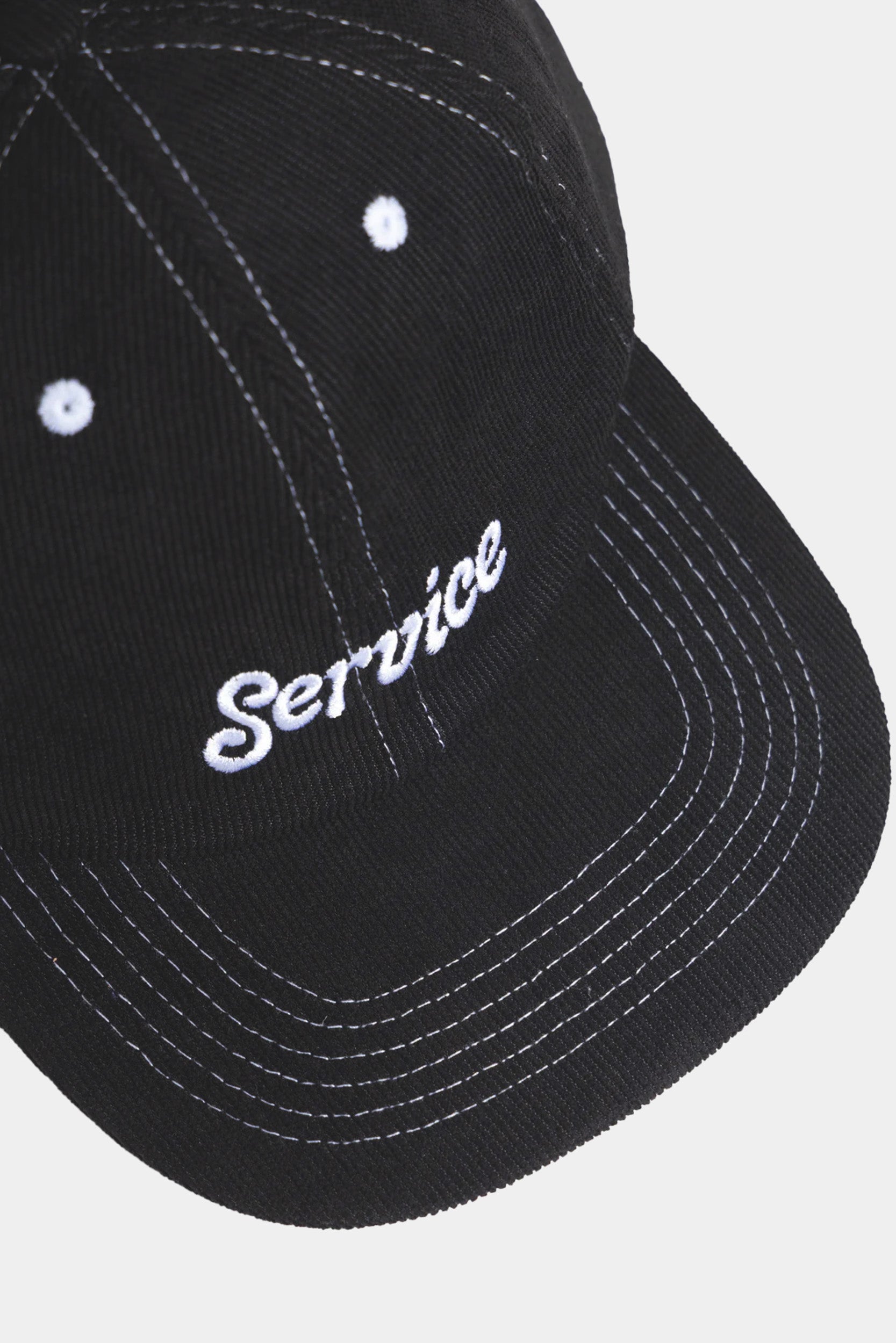 SERVICE SCRIPT CORD CAP - Black
