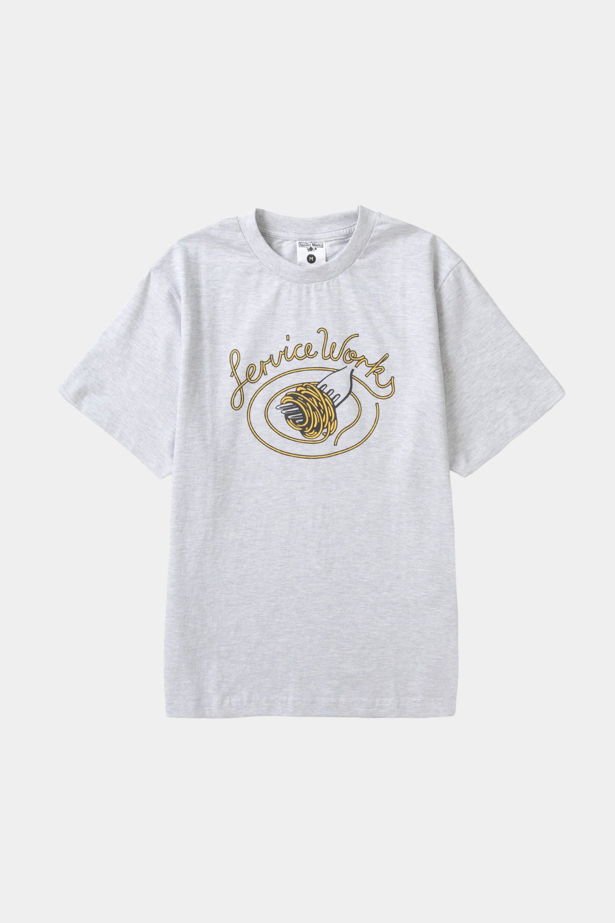 SPAGHETTI TEE - Ash
