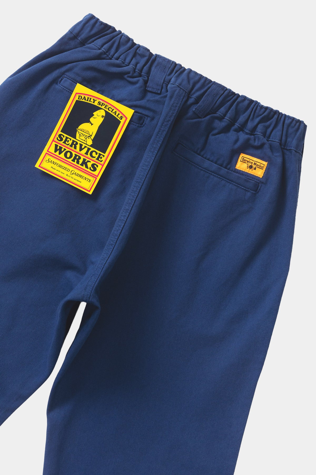 TWILL WAITER PANT - Blue