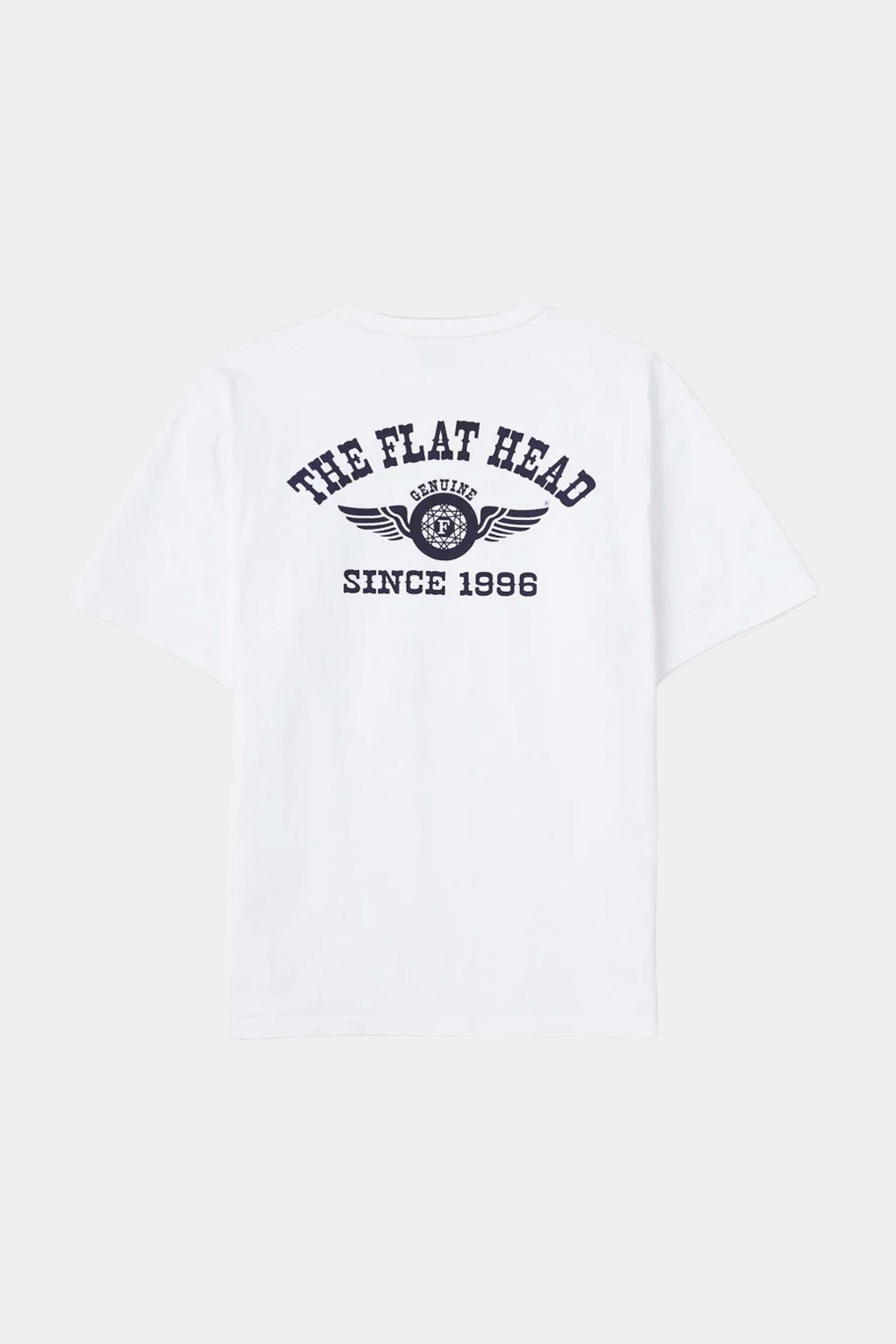 FLYING WHEEL TEE - 9.7oz - White