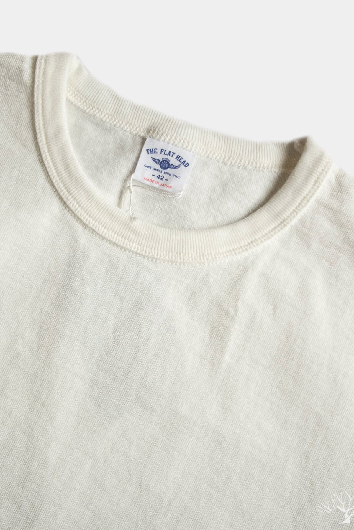 LOOPWHEEL HEAVY TEE - 20oz - White