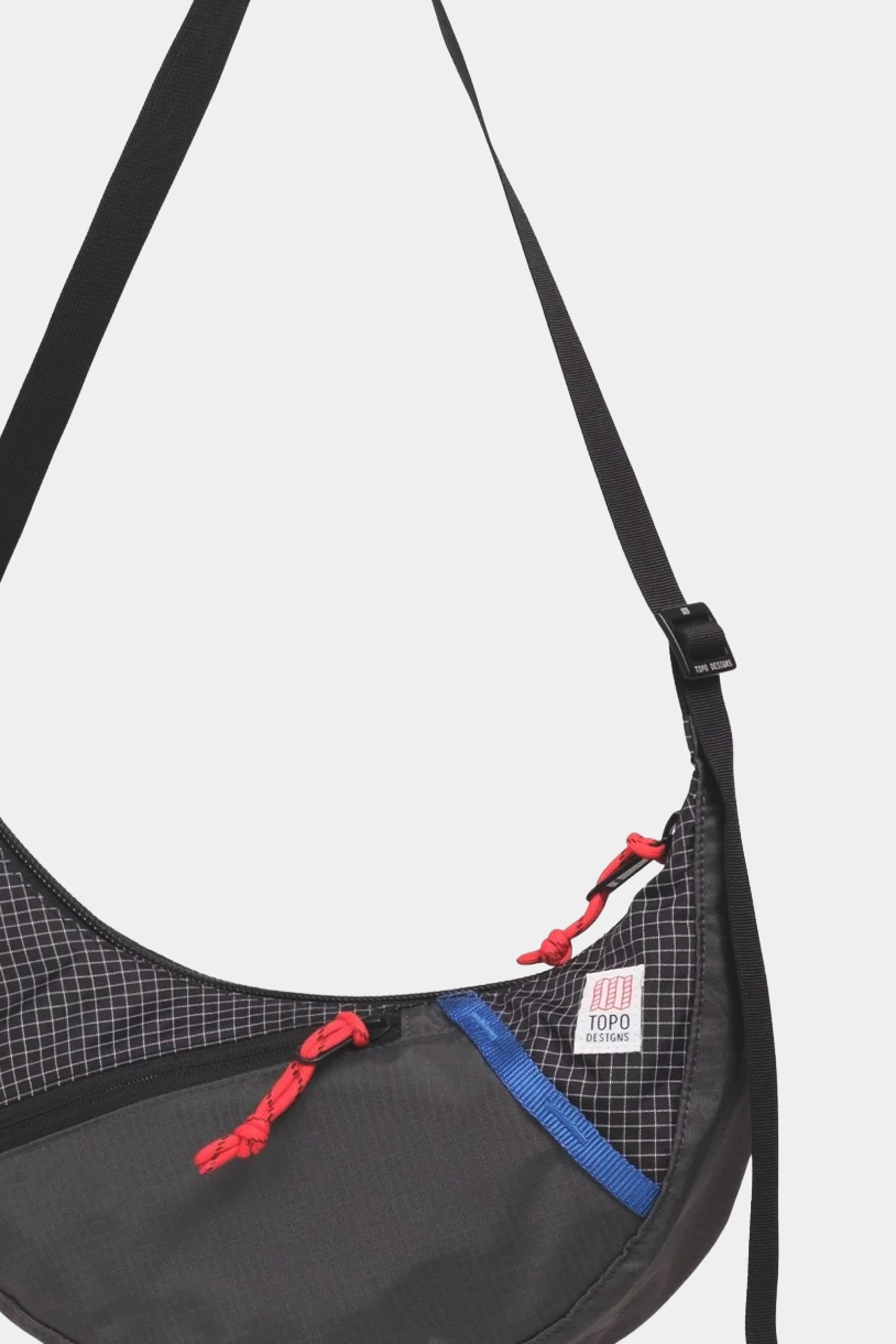 MOONLIGHT CROSSBODY BAG - Black/Grid