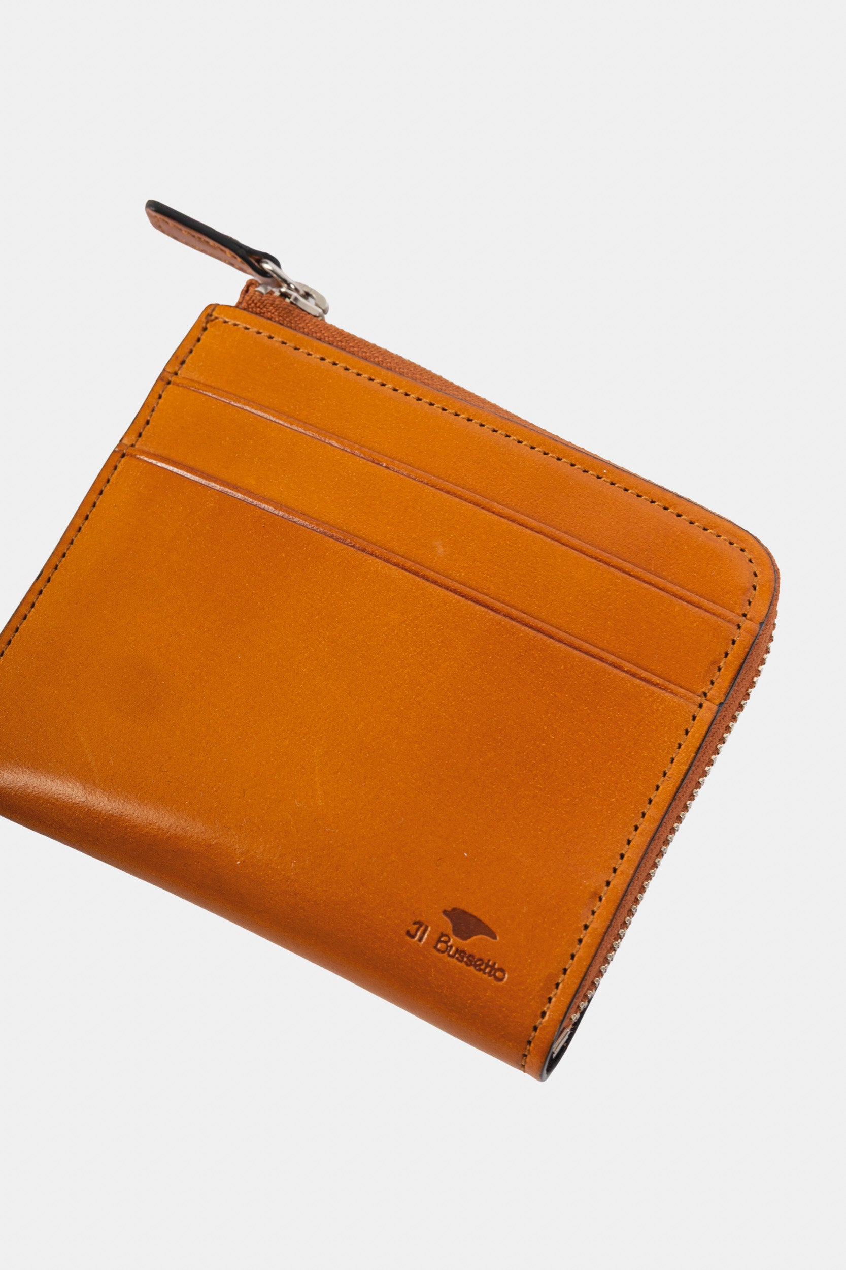 Zipped wallet with inner pocket - Bisquit