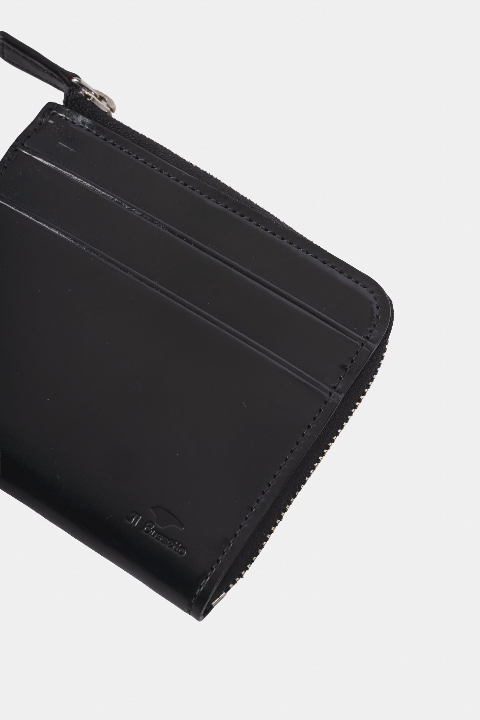 Zipped wallet with inner pocket - Black
