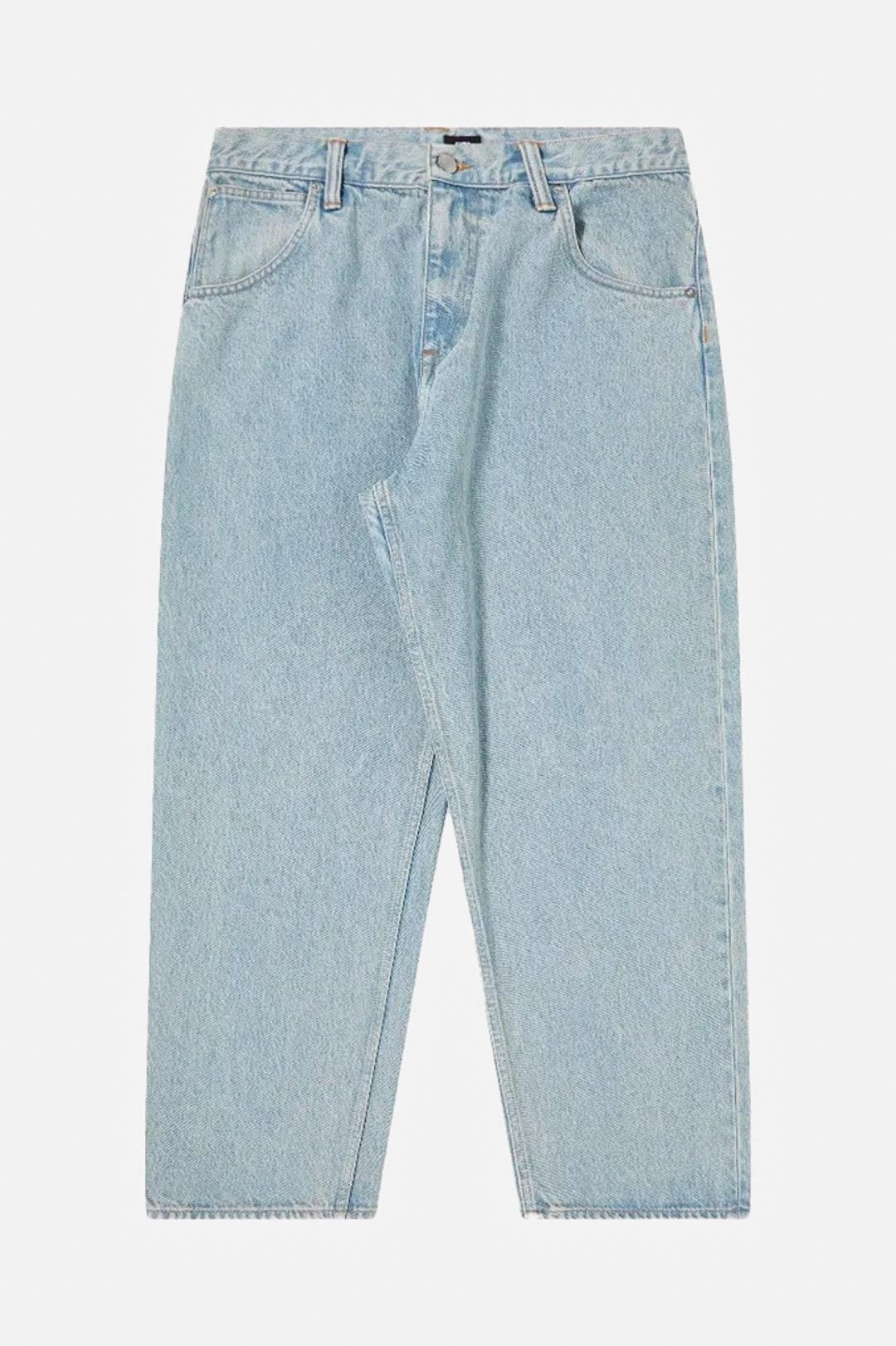 COSMOS PANT - Blue heavy bleach