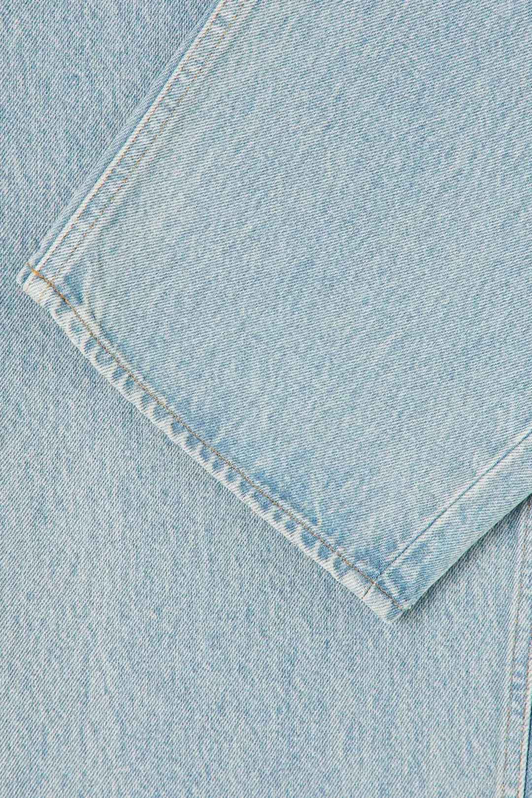COSMOS PANT - Blue heavy bleach