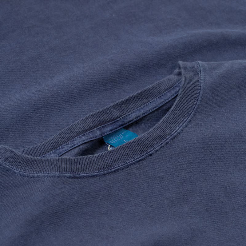 CREW TEE LS - P.Navy