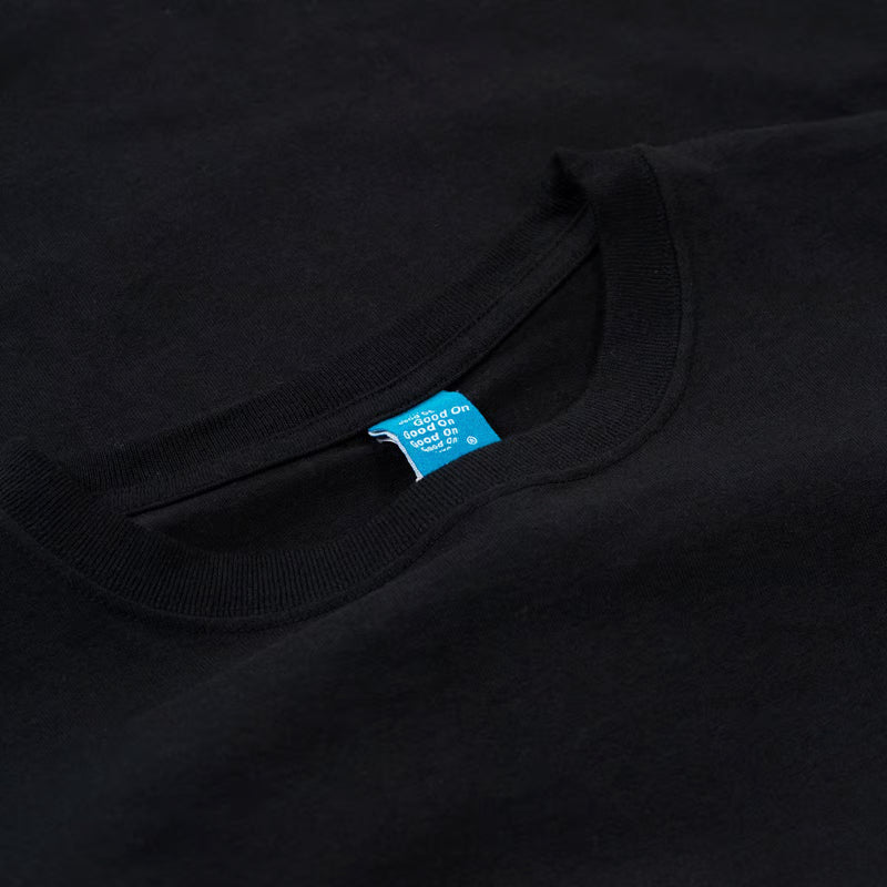 CREW TEE LS - Black