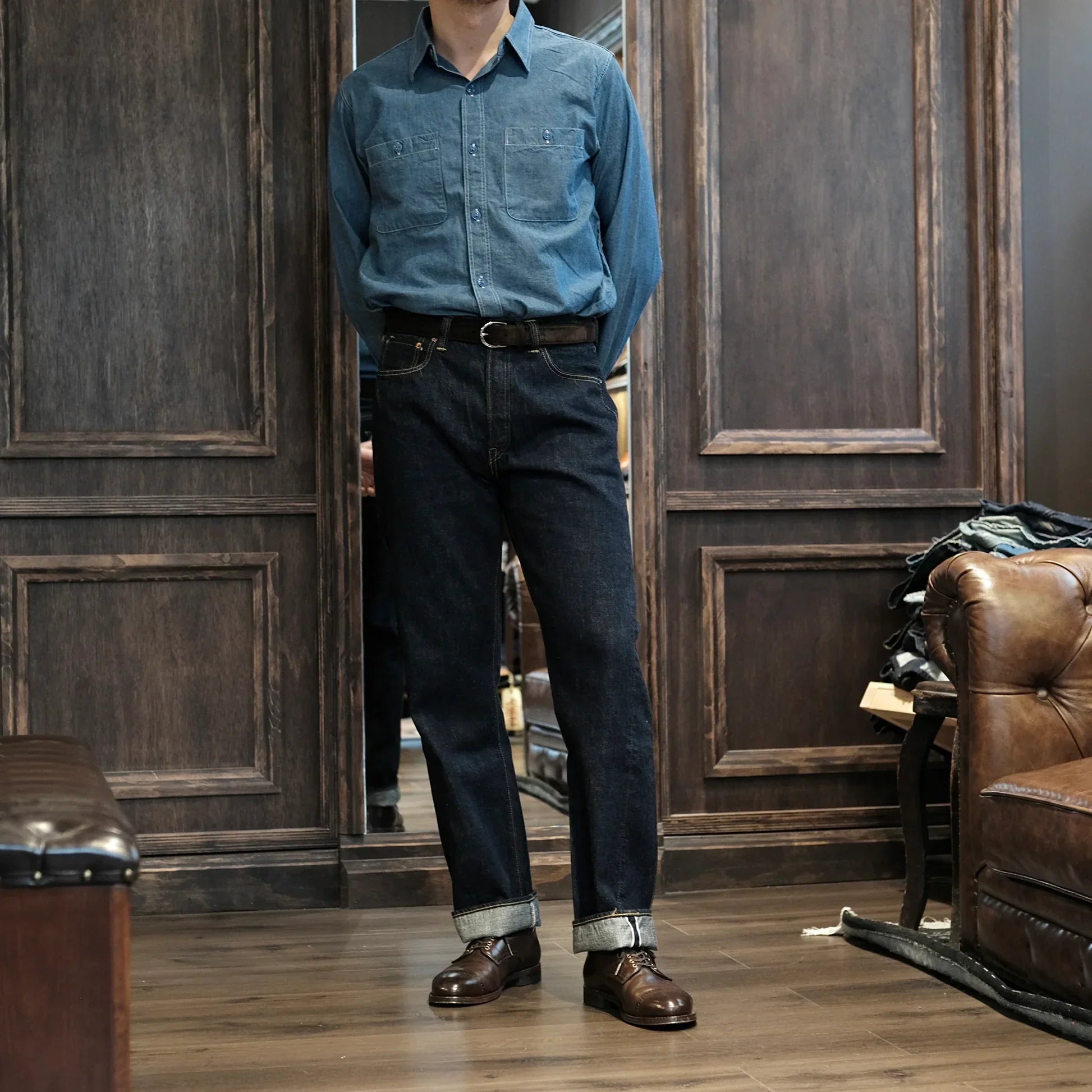 Jean selvedge homme : comment choisir la coupe idéale selon votre morphologie ?