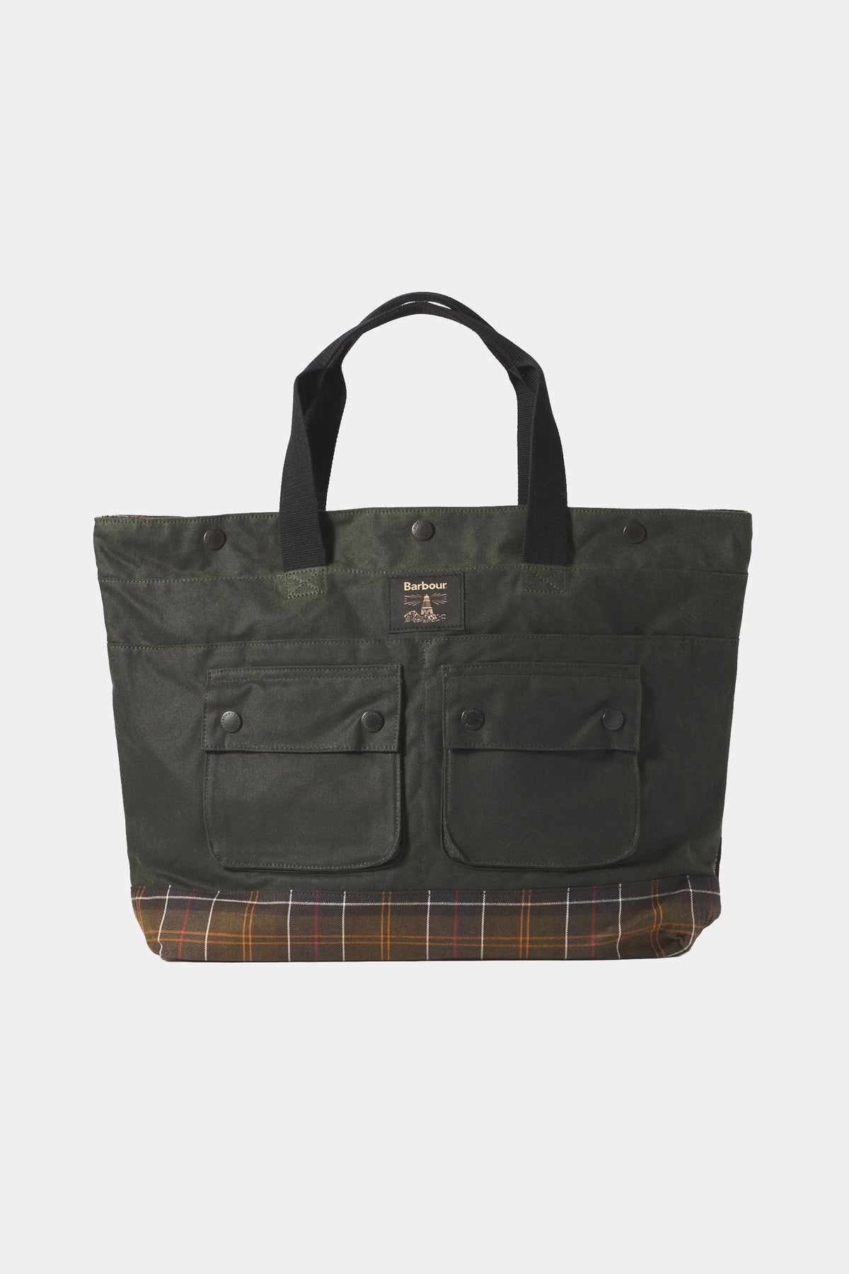 FIELD WAX TOTE BAG - Sage