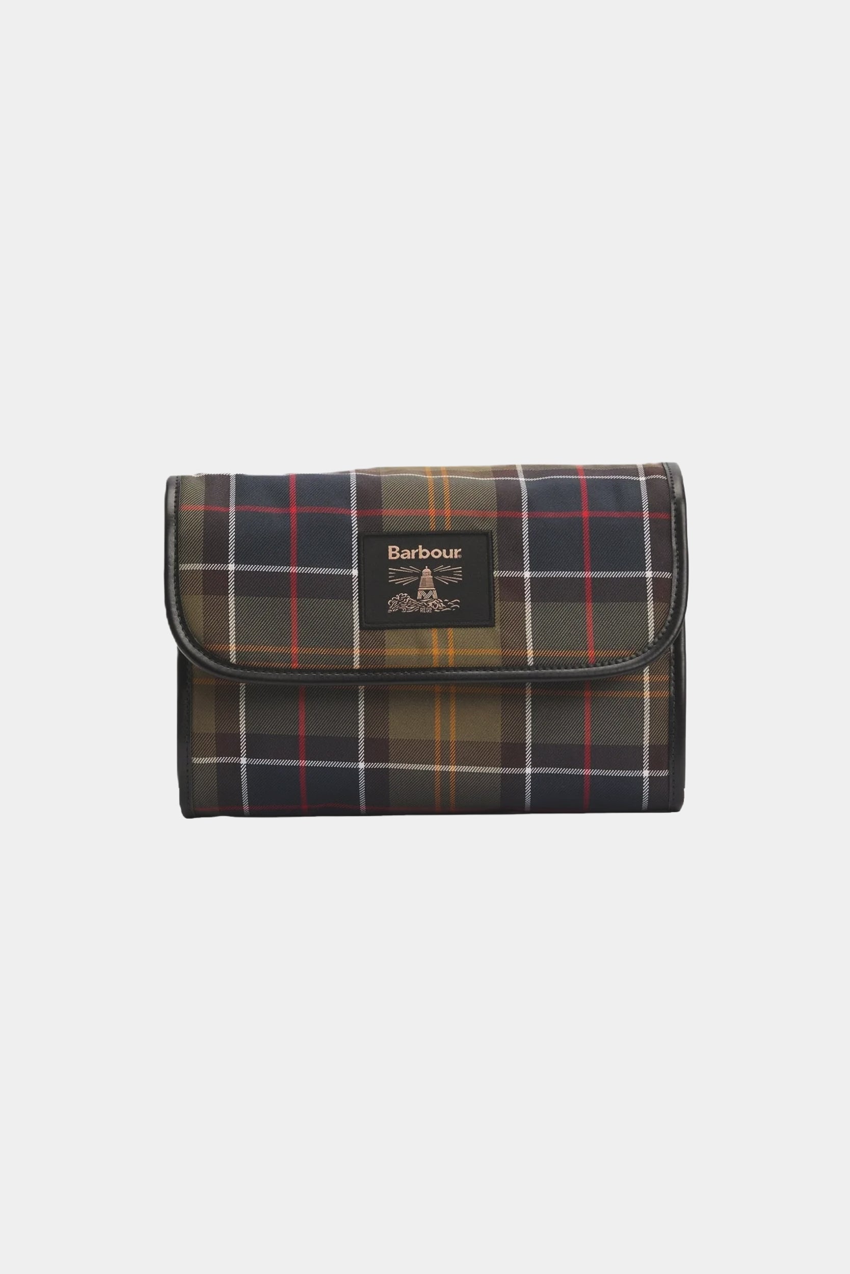 TARTAN HANGING WASHBAG