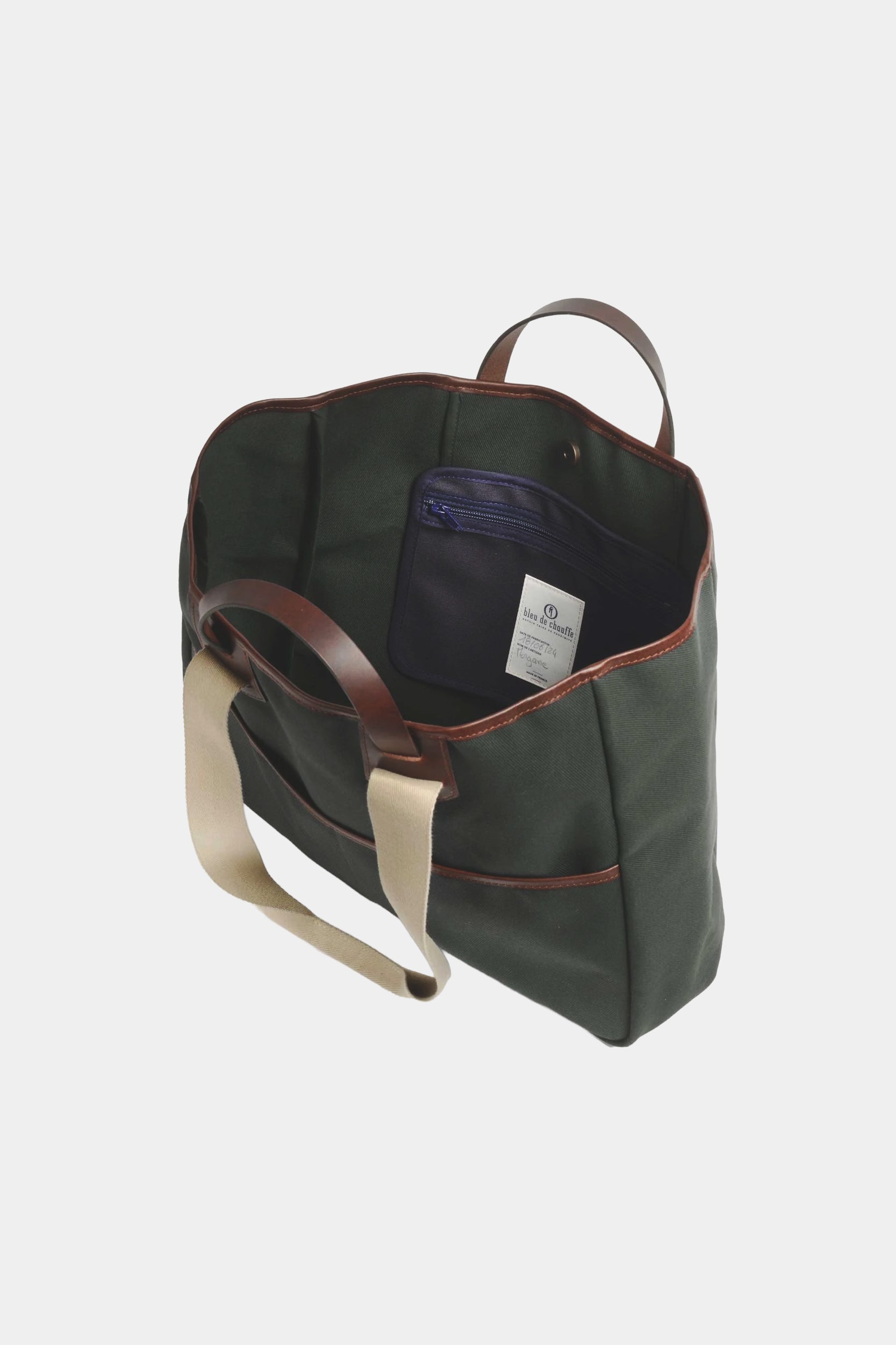 MELINE - Kaki BM Tweed