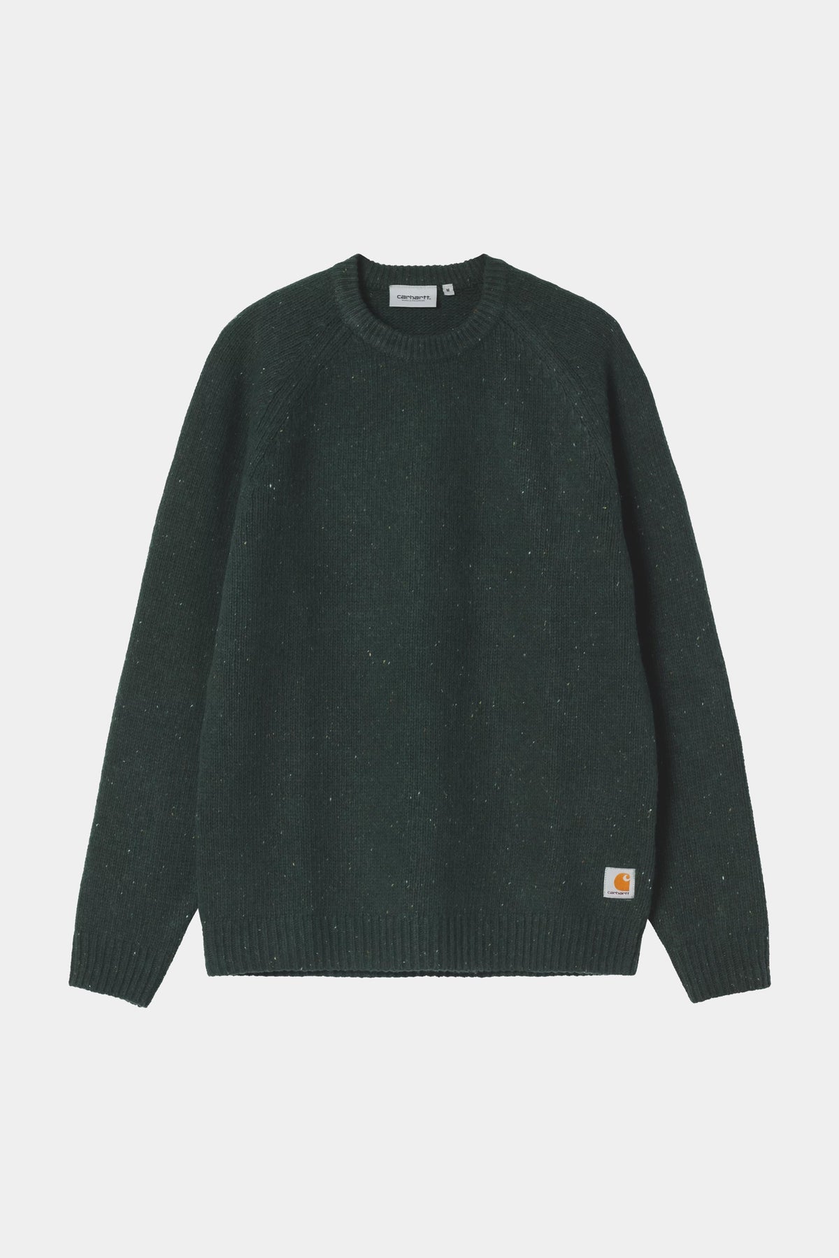 ANGLISTIC SWEATER - Speckled Dark scarab