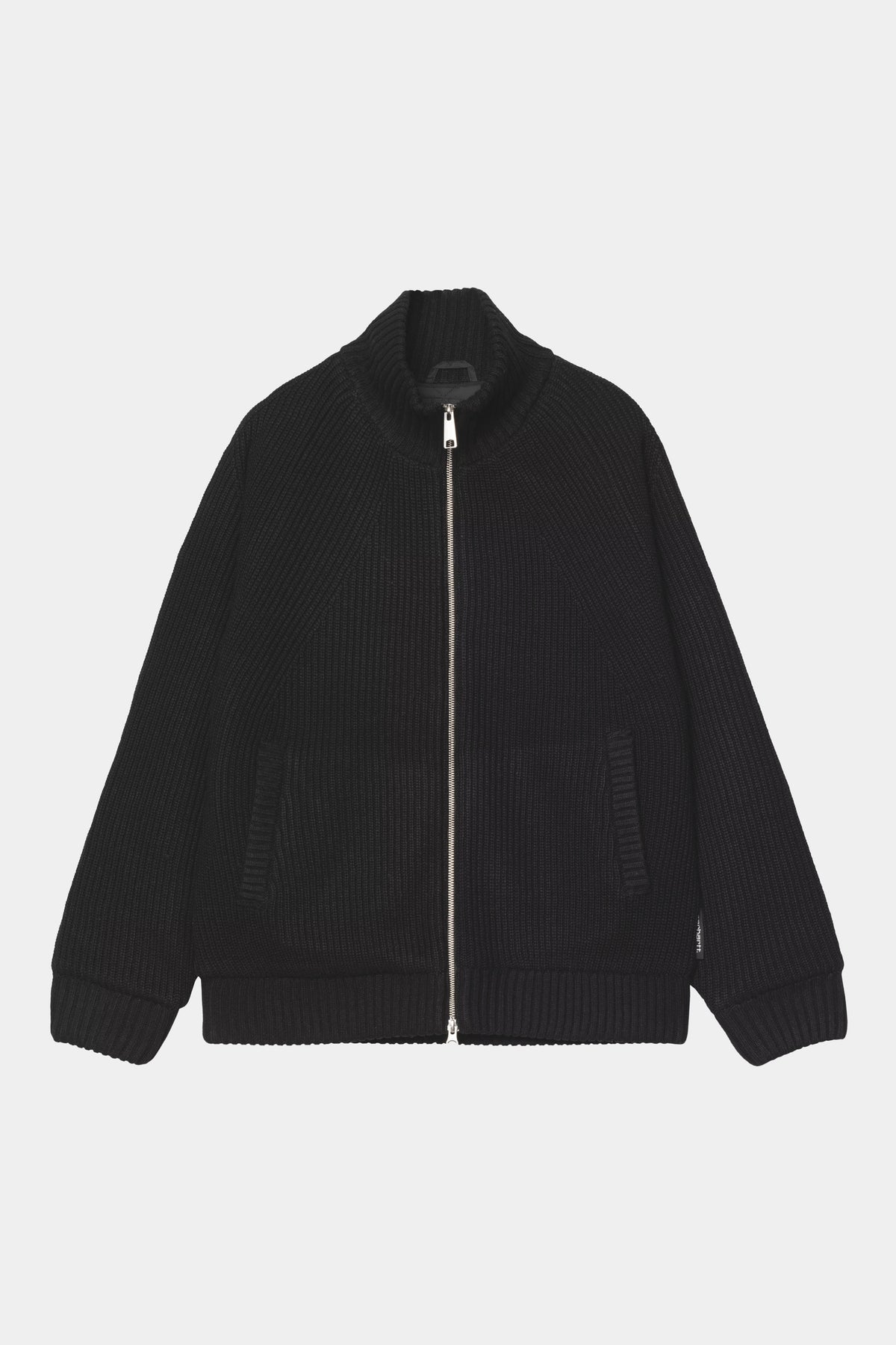 BANLEY SWEATER JACKET - Black