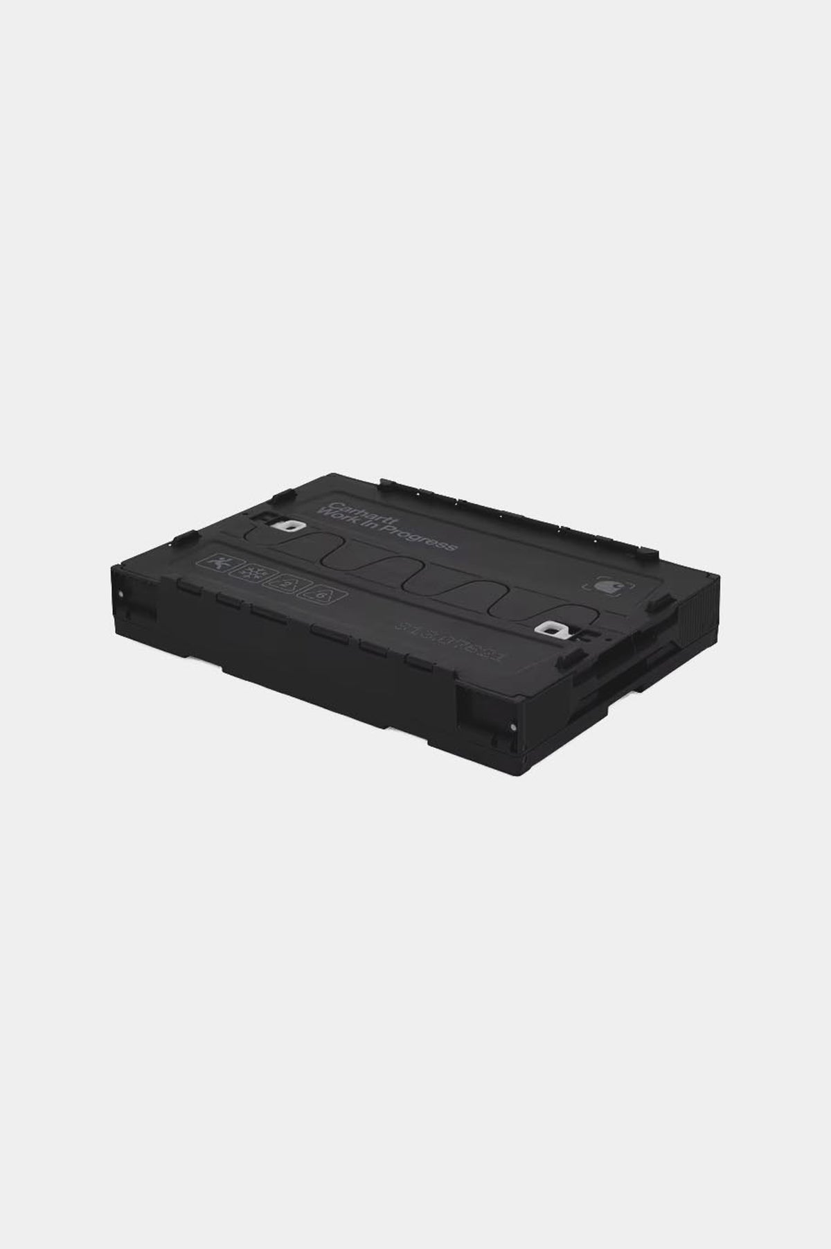 BOXED FOLDABLE CONTAINER - Black / grey