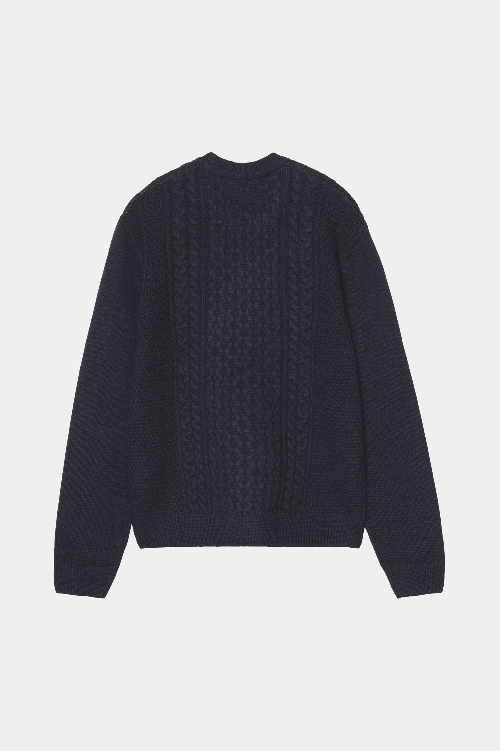 CASTER KNIT SWEATER - Dark navy