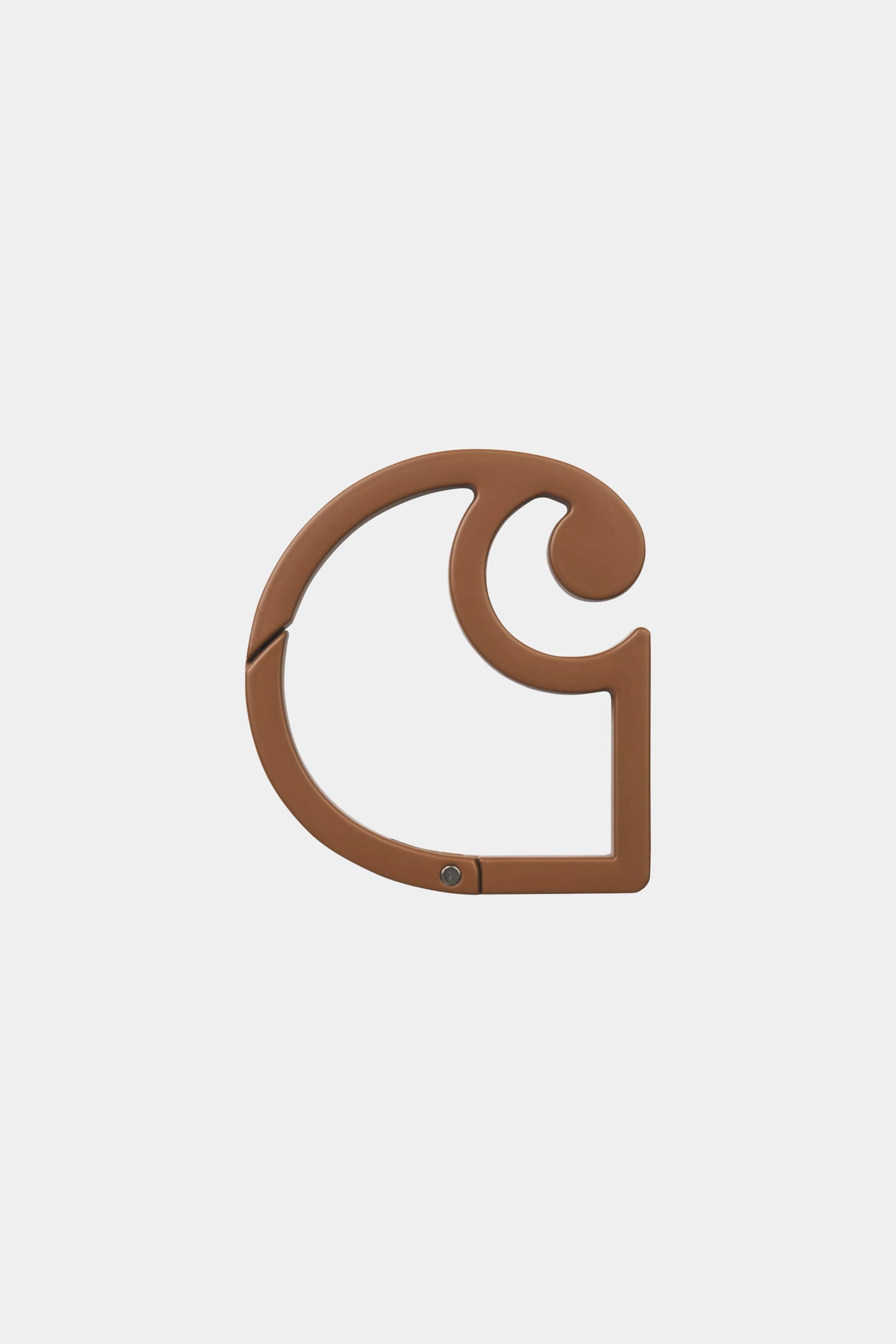 C LOGO CARABINER - Brown