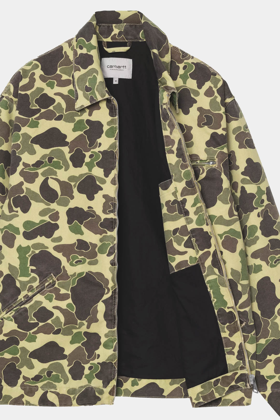 DUCK DETROIT JACKET - Camo duck Green