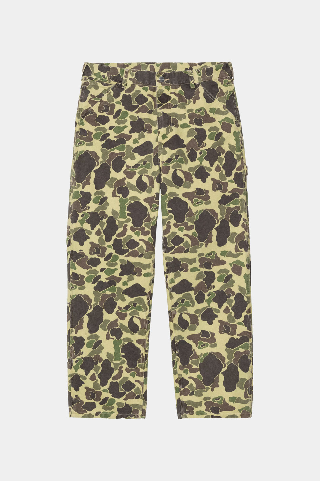 DUCK SINGLE KNEE - Camo Duck Green