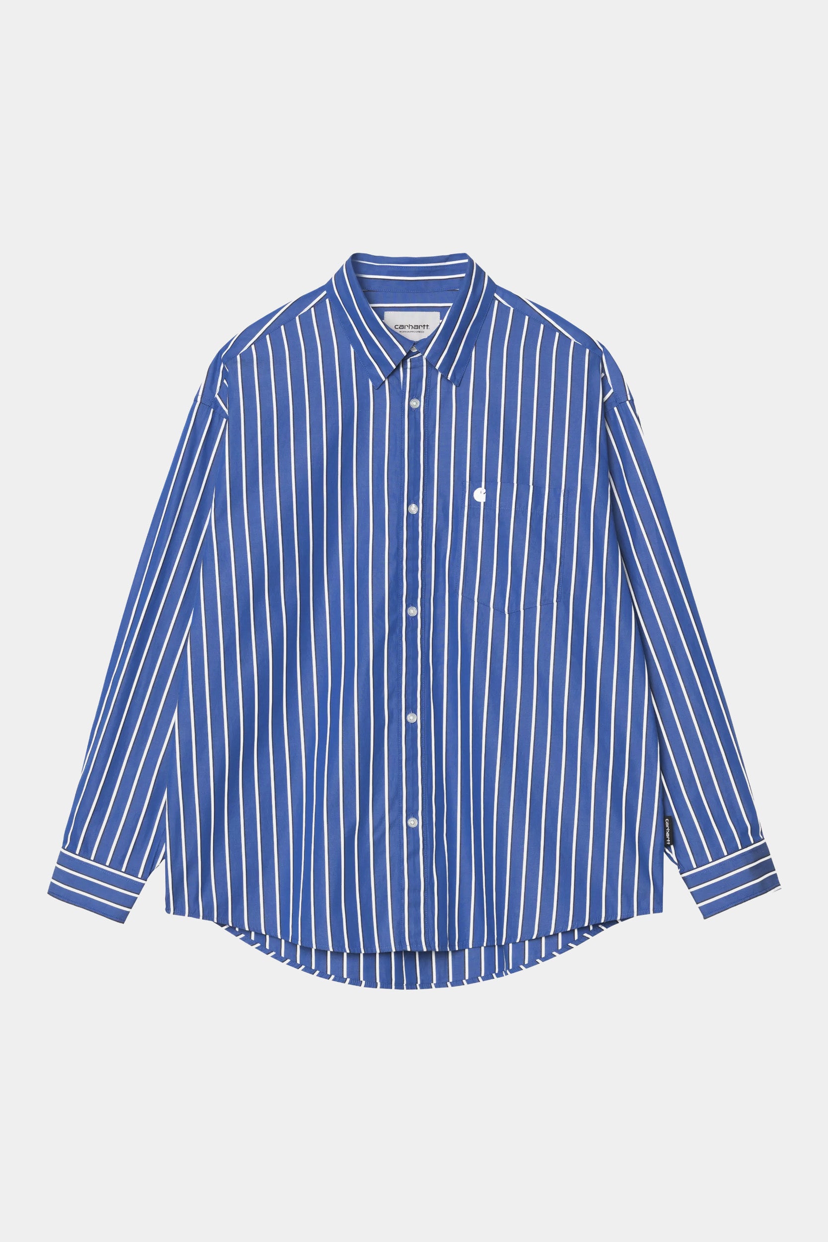 GOWAN SHIRT - Gowan stripe / Lapis