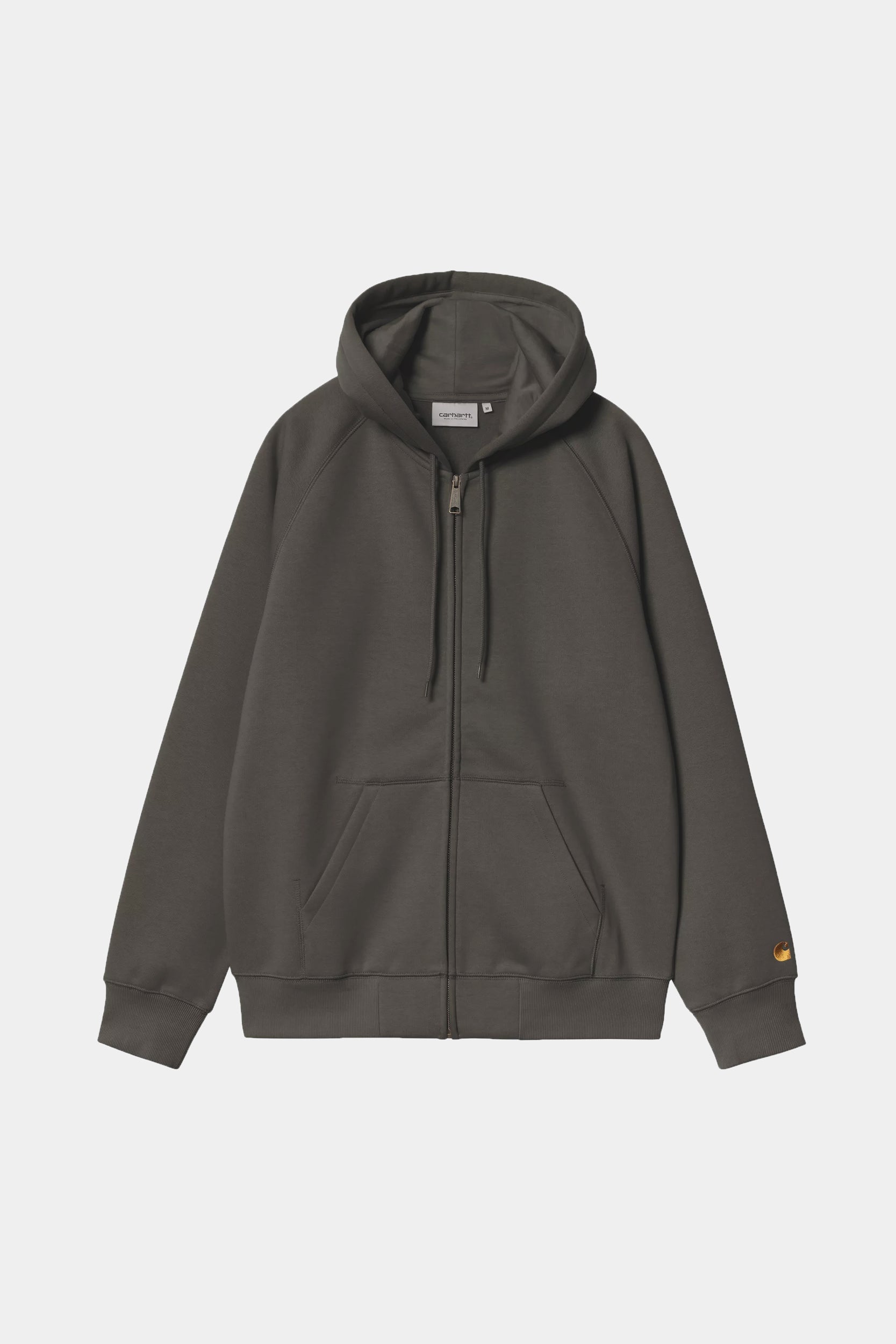HOODED CHASE JACKET - Shungite