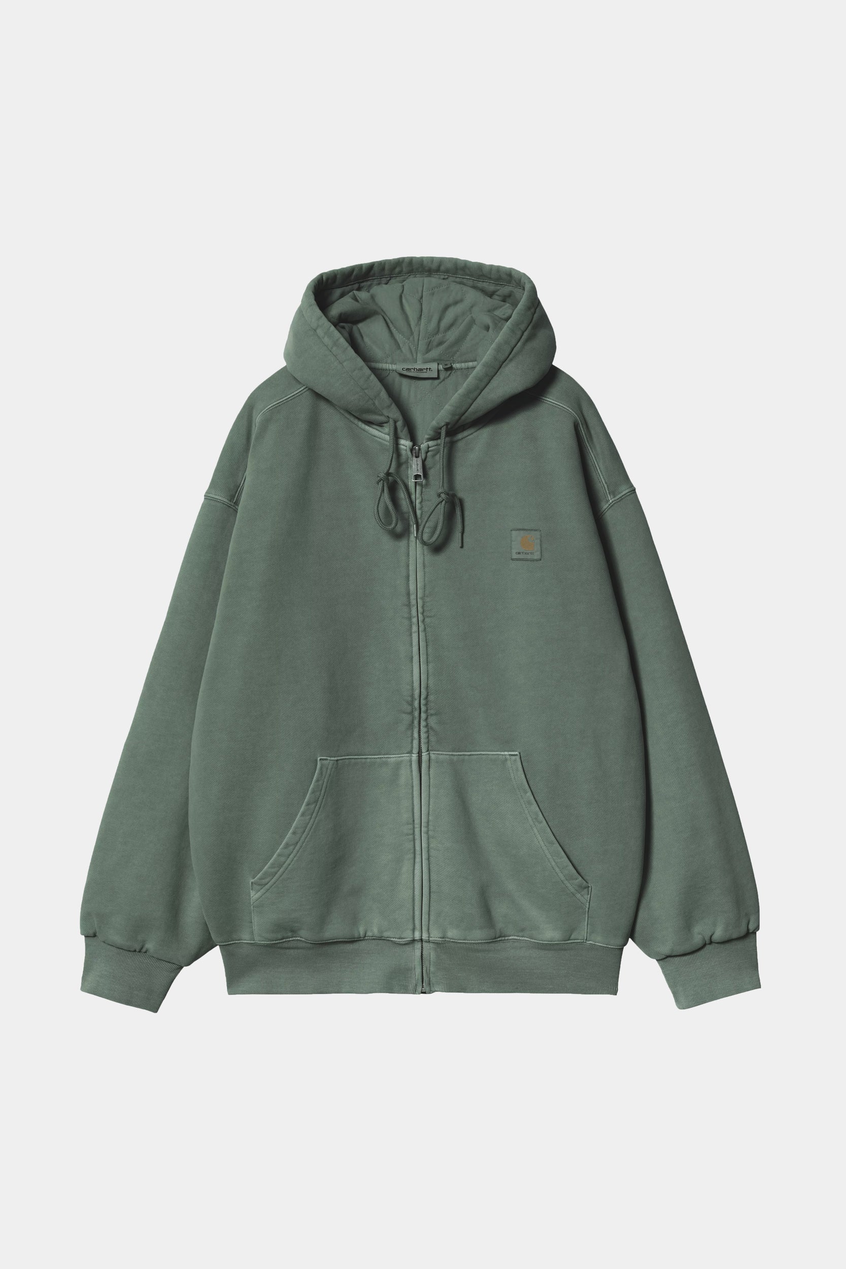 HOODED VISTA JACKET - Dark scarab