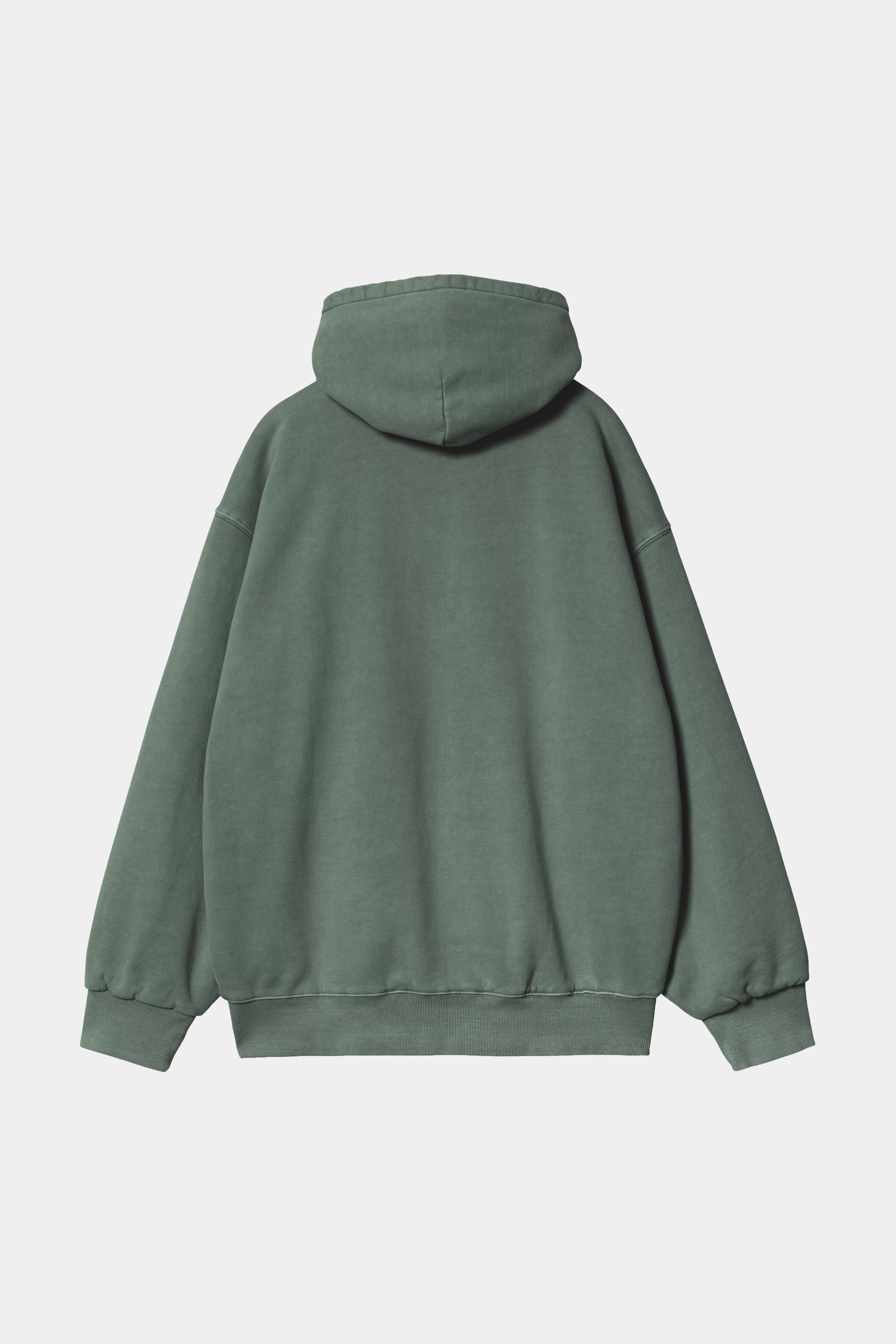 HOODED VISTA JACKET - Dark scarab