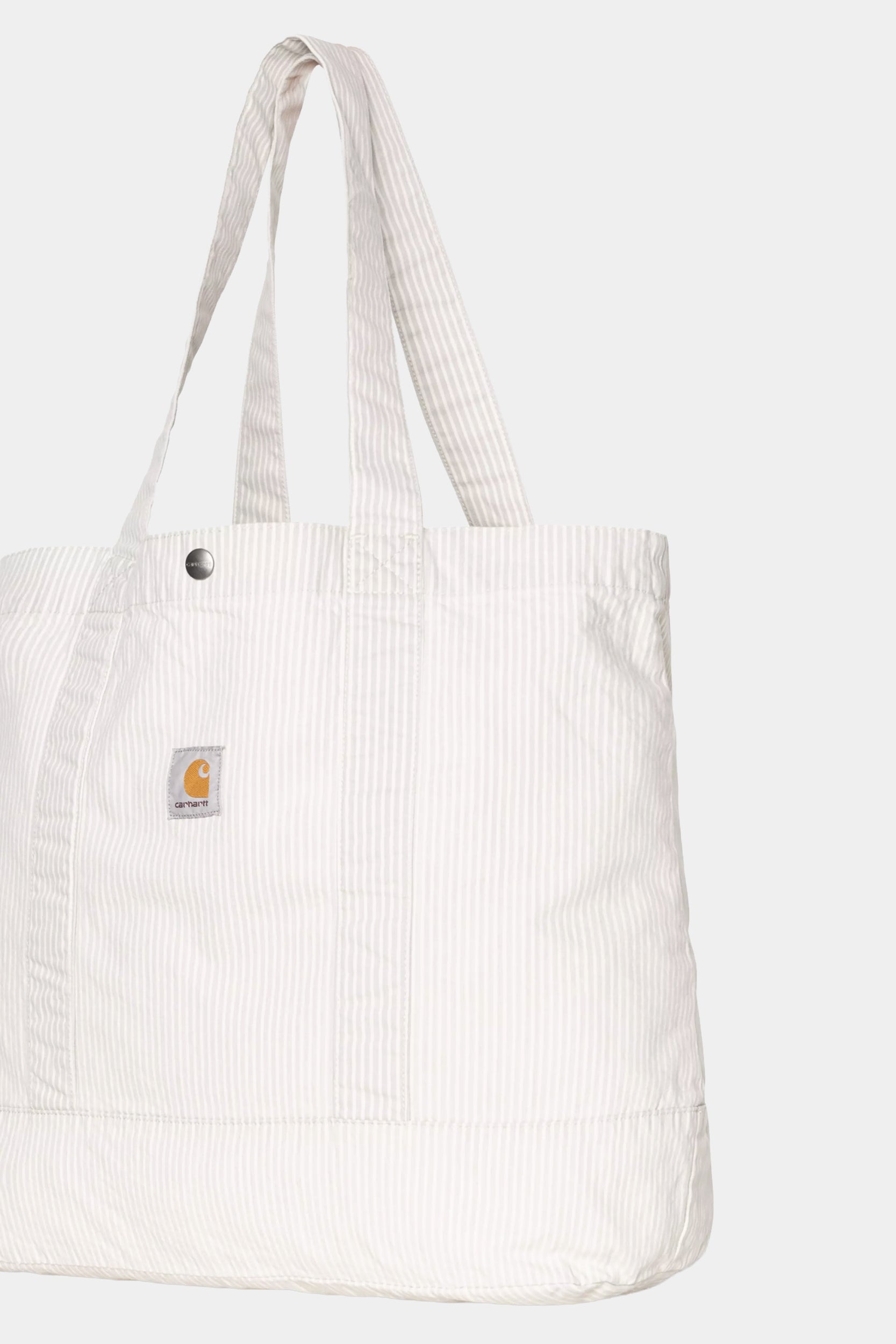 MERCER TOTE BAG - Mercer stripe graphite bleached