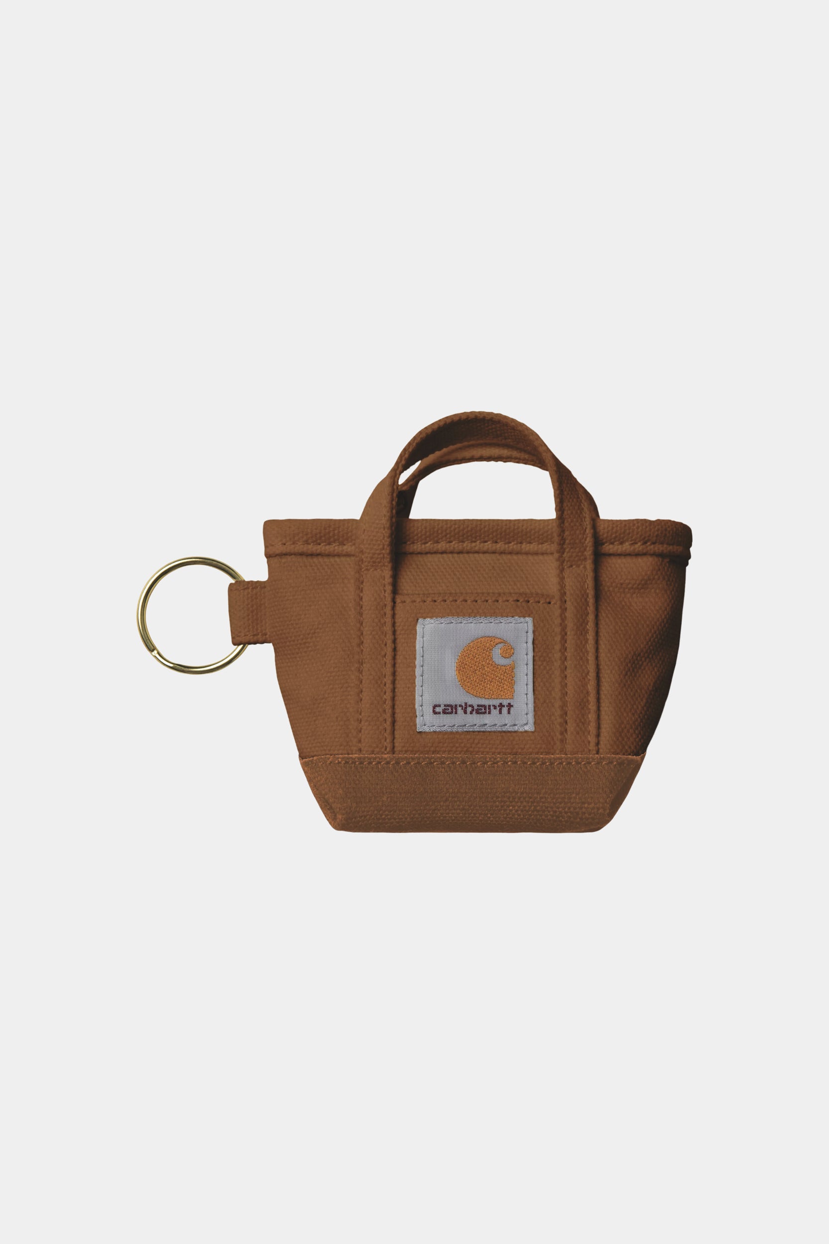MINI TOTE BAG KEYCHAIN ​​- Hamilton brown