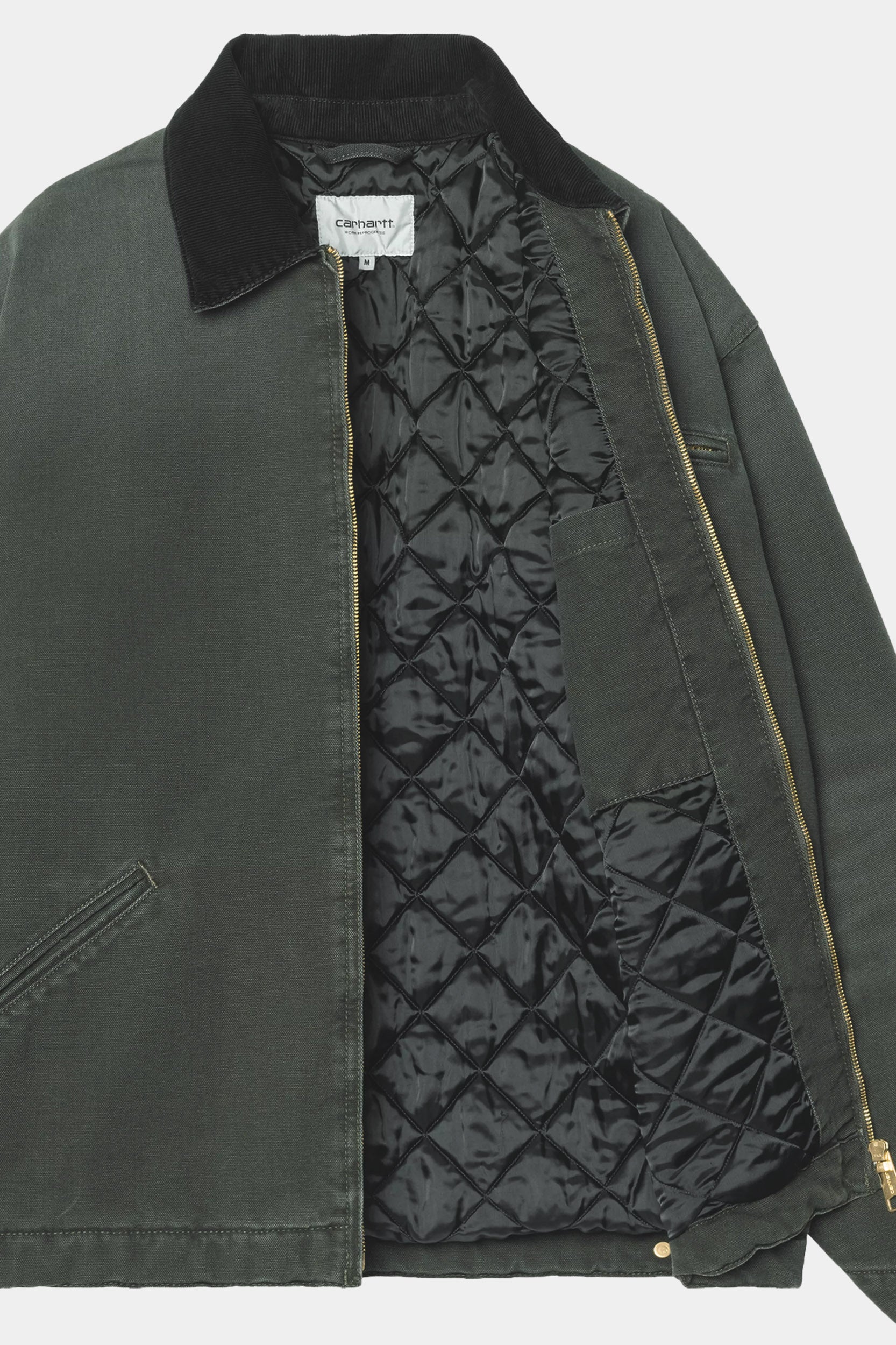 OG DETROIT JACKET - Raven / Black - Stone canvas