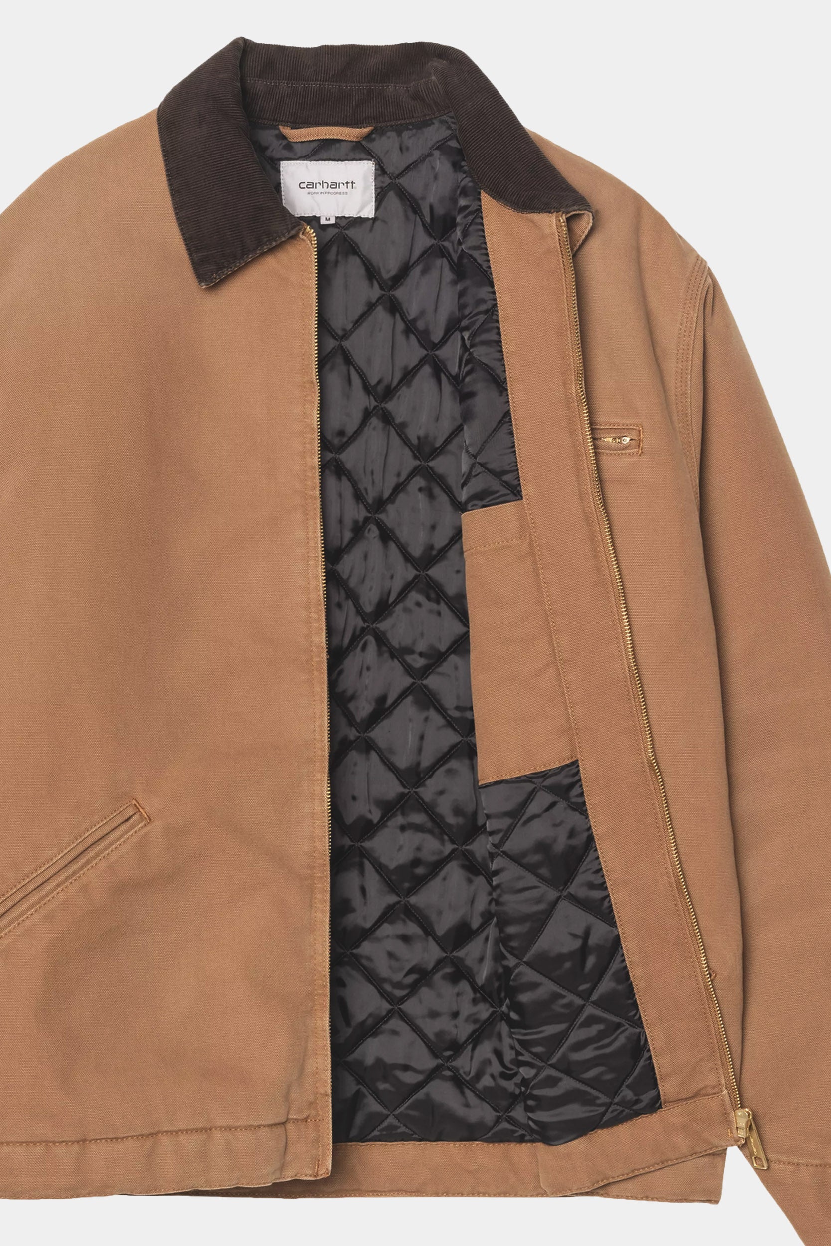 OG DETROIT JACKET - WIP H Brown / Tobacco - Stone canvas