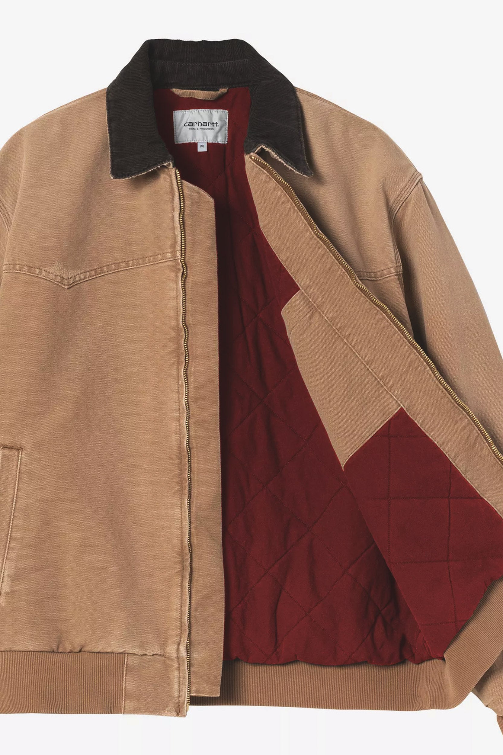 OG SANTA FE JACKET - Hamilton brown grind wash