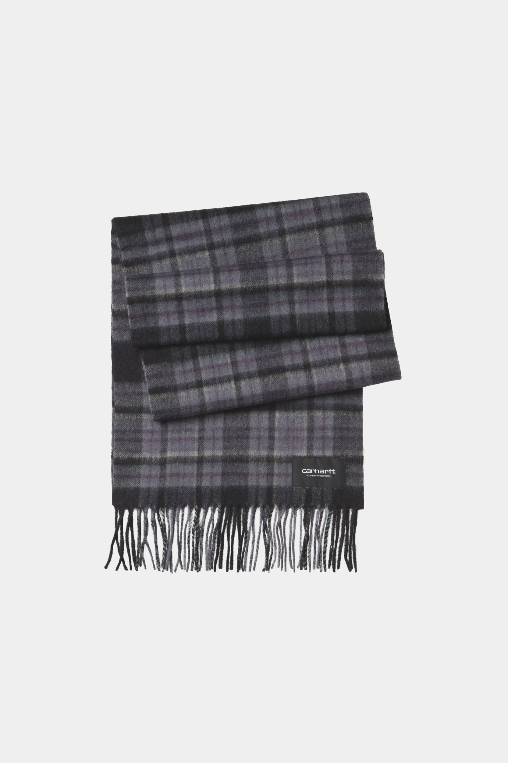 PARSON SCARF - Parson check / Shady purple