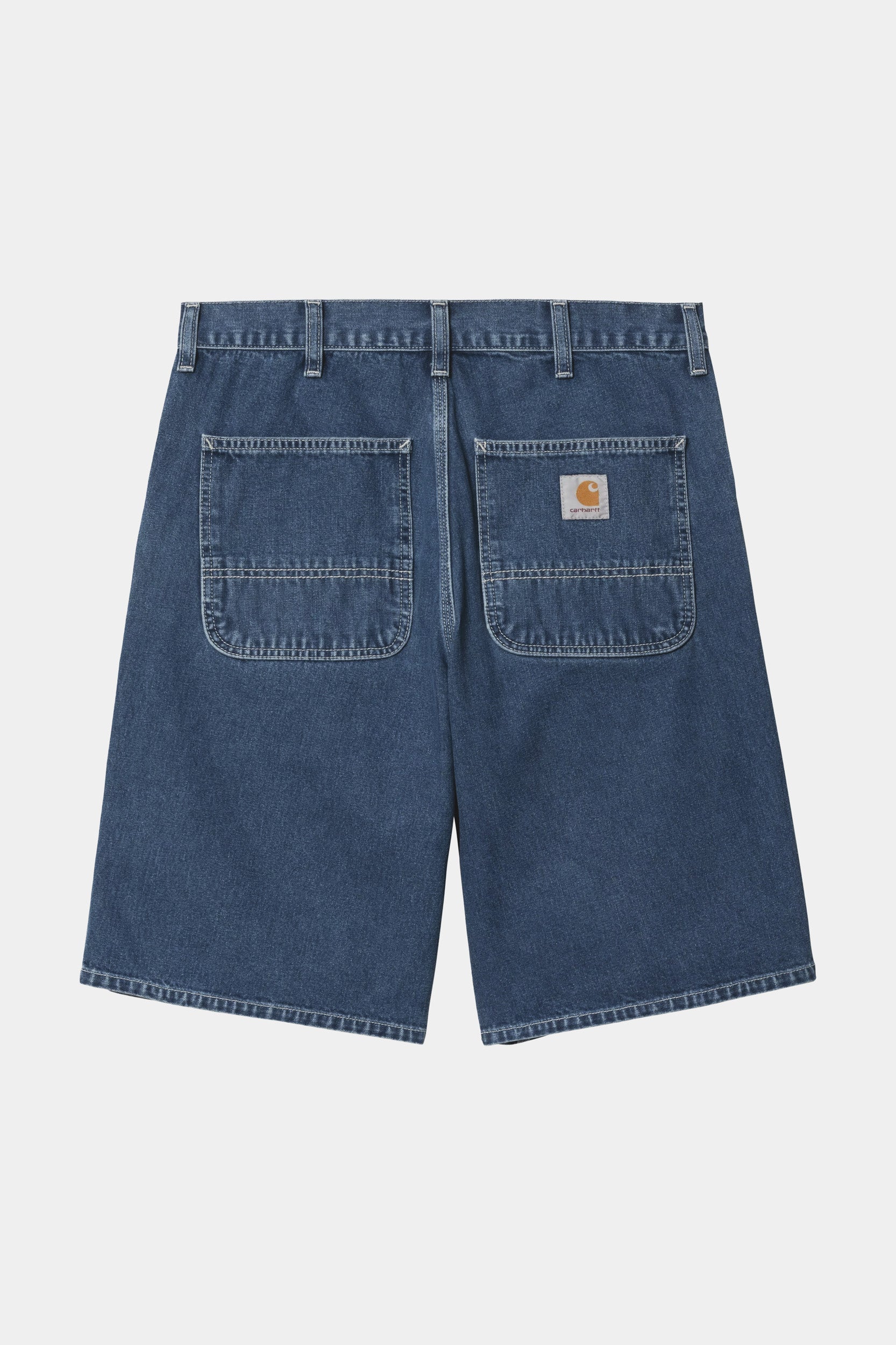 SIMPLE SHORT - Blue stone washed