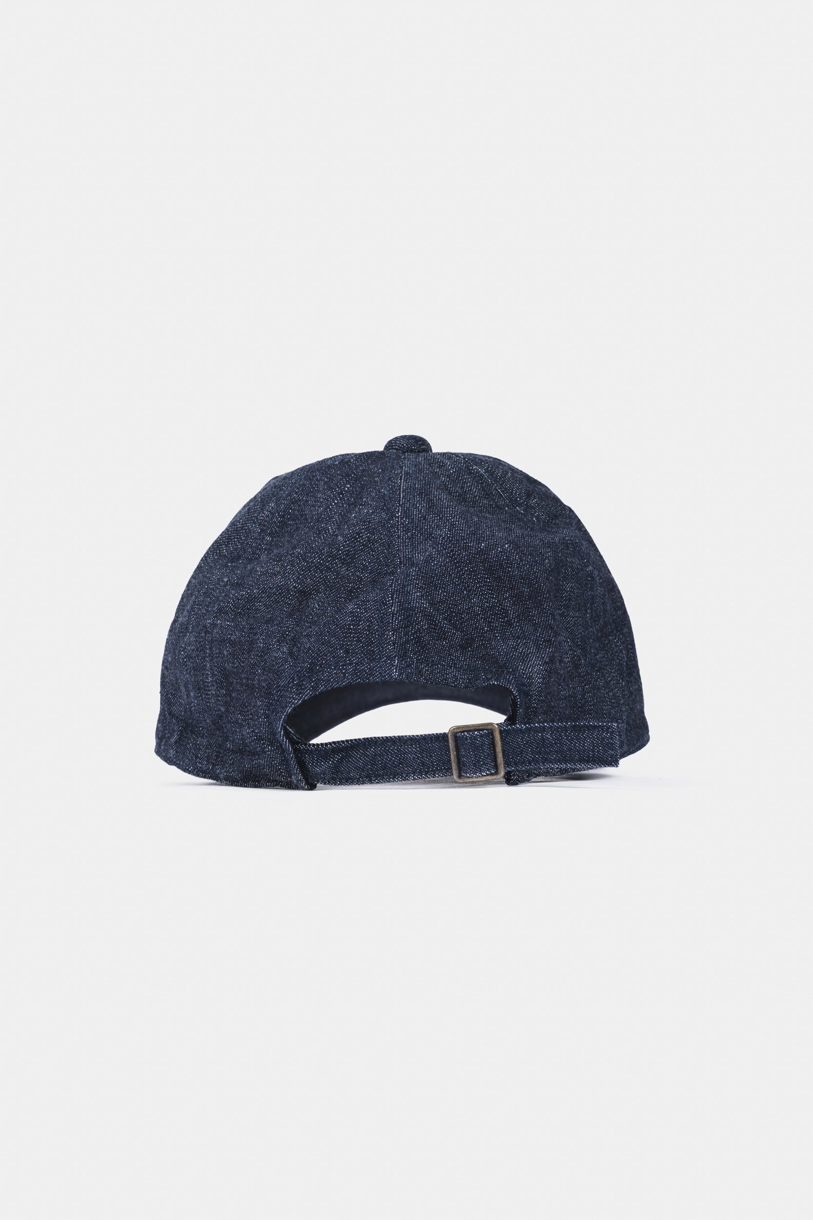 CHAIN EMBROIDERY DENIM CAP - Indigo