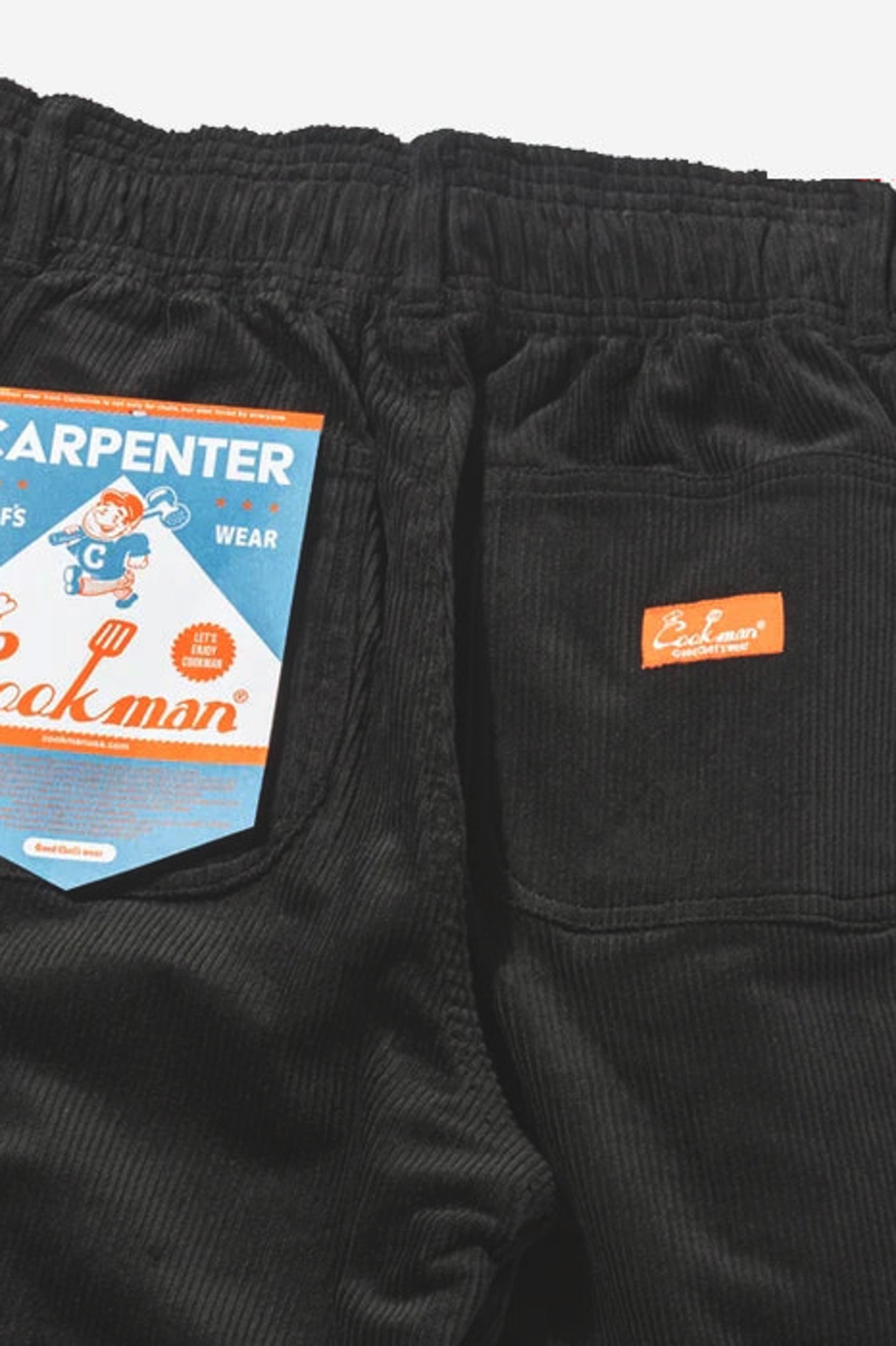 CARPENTER PANT CORDUROY - Black