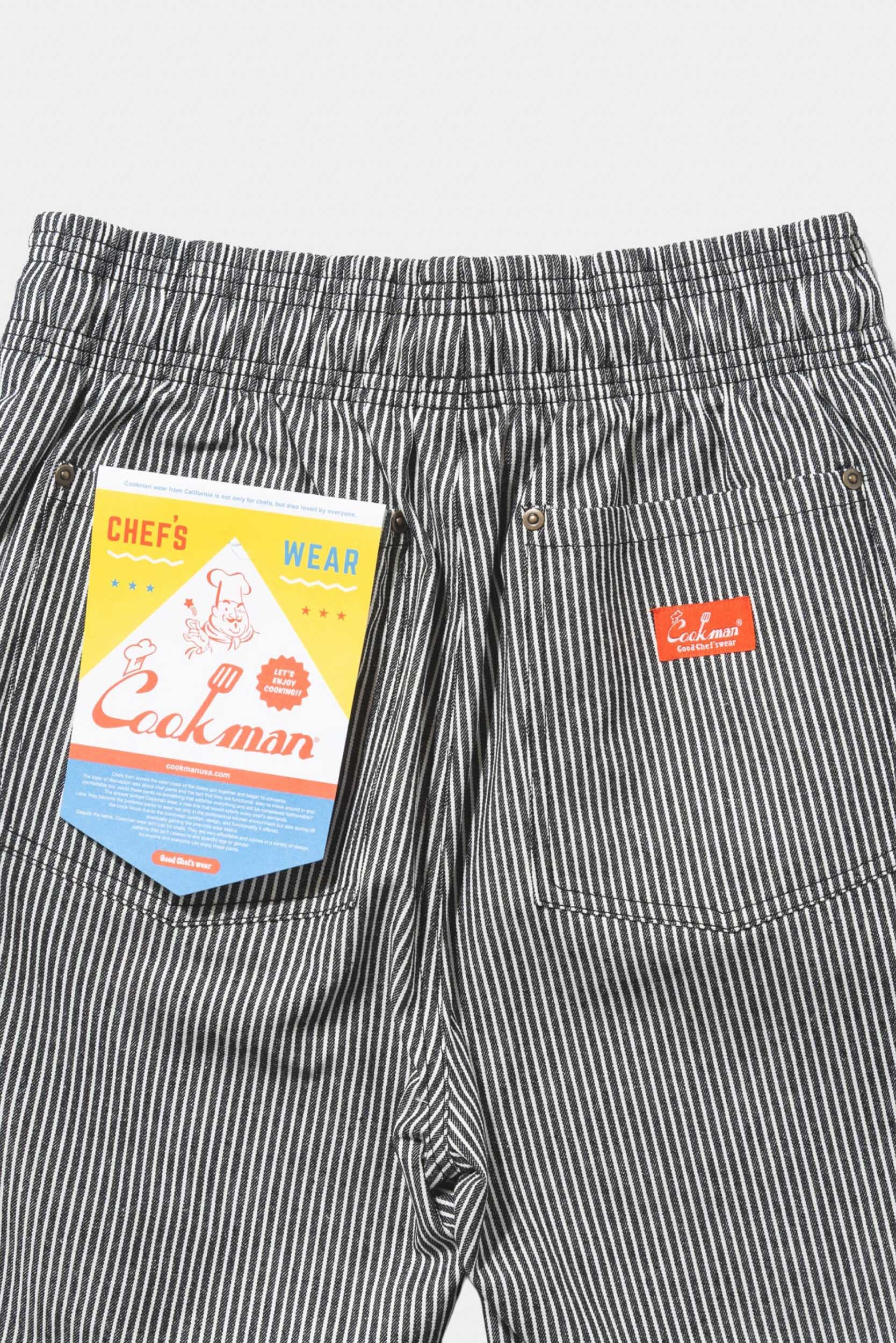 CHEF SHORT FRONT POCKET - Hickory black